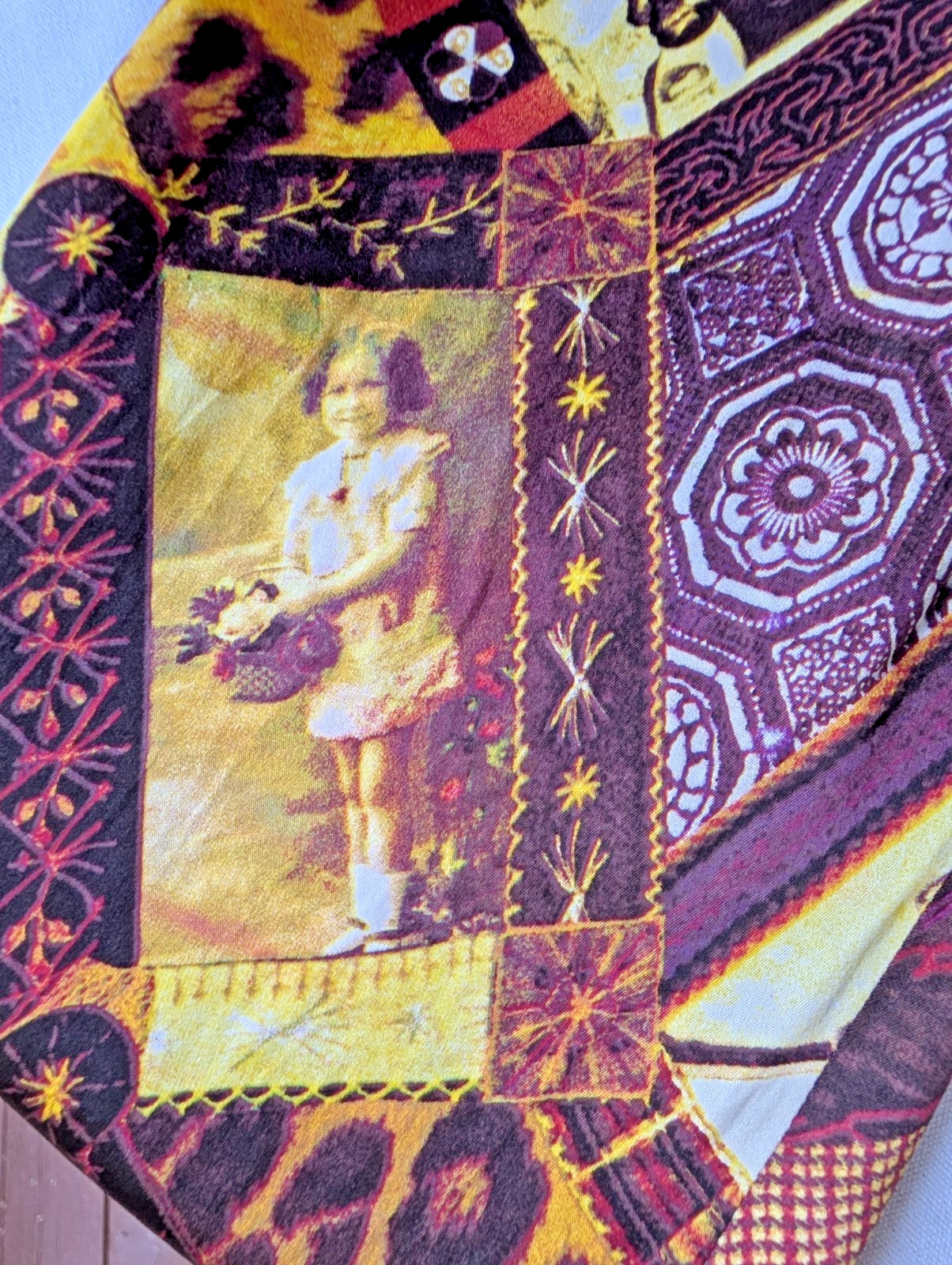 Vintage 90&rsquo;s Christian Lacroix Bazar Satin Pants leggings international photo 40