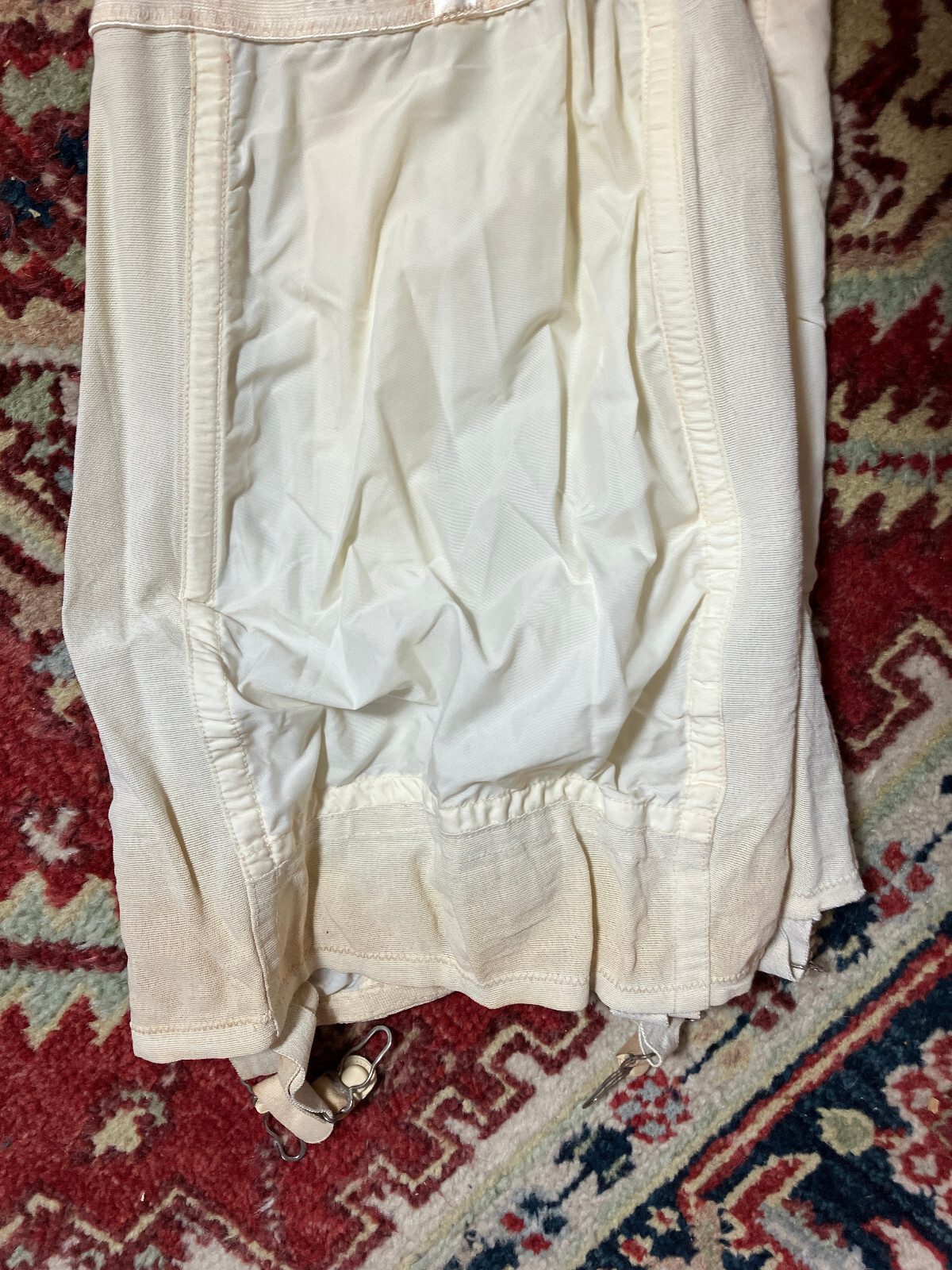 Size 28 Gossard Narroline Bottom Girdle Attached Garters Waist Shaping High 1393