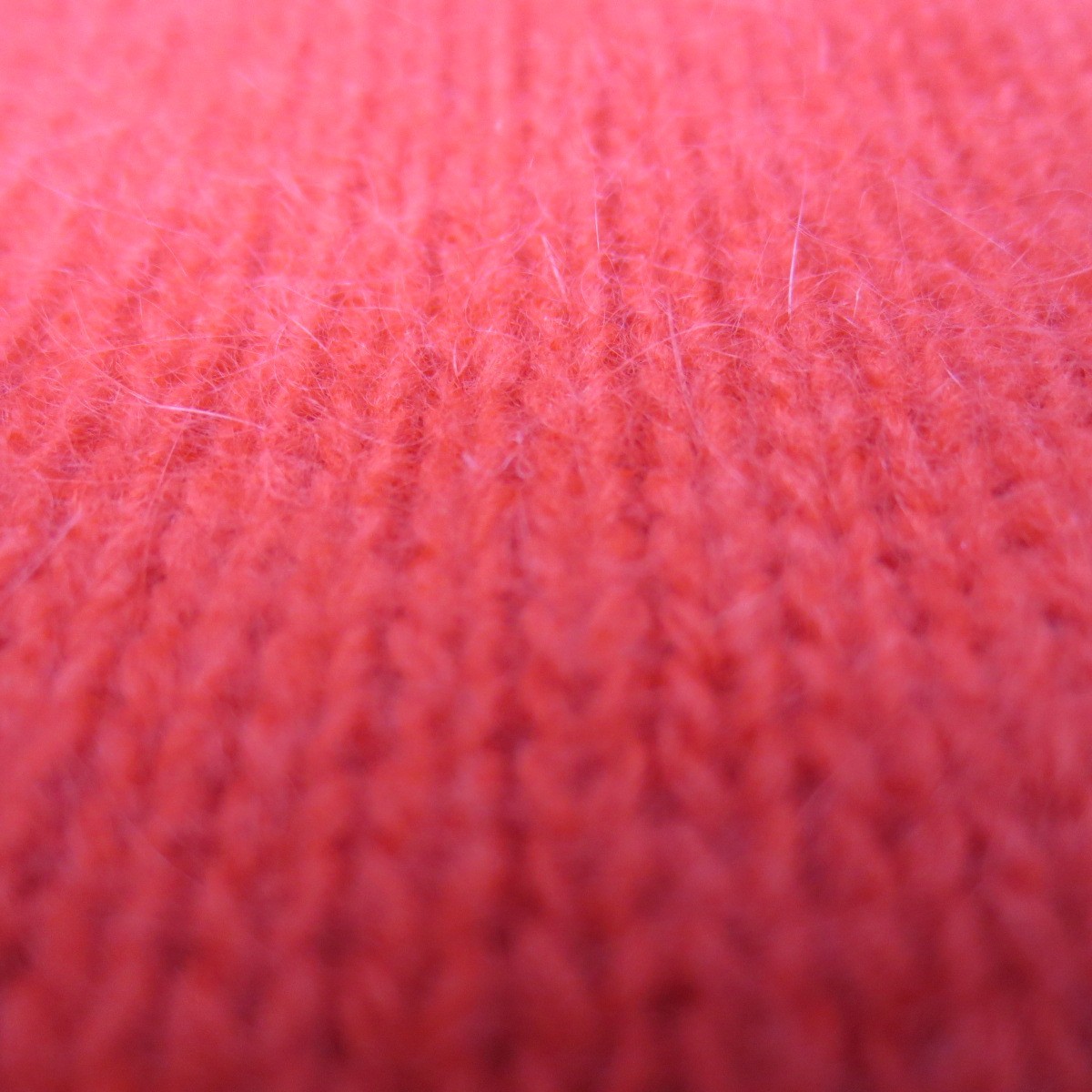 Vtg Reference Point Sz S Lambswool Angora Rabbit Hair Hong Kong Red Turtleneck