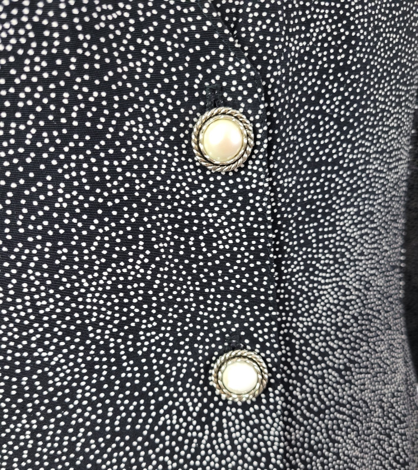 Vintage Byer Too! Black & White Dropped Waist Sheath Dress Size 11