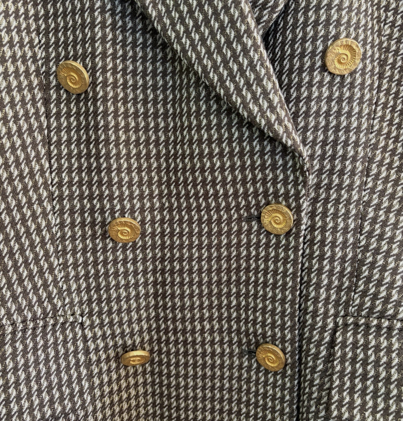 Vintage Escada Margaretha Ley Wool Blend Blazer Size 36
