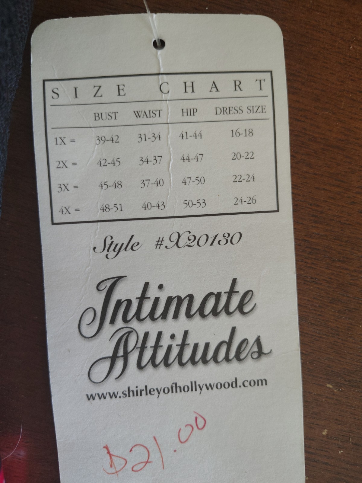 Vintage Intimate Attitudes Nighty Size 1x