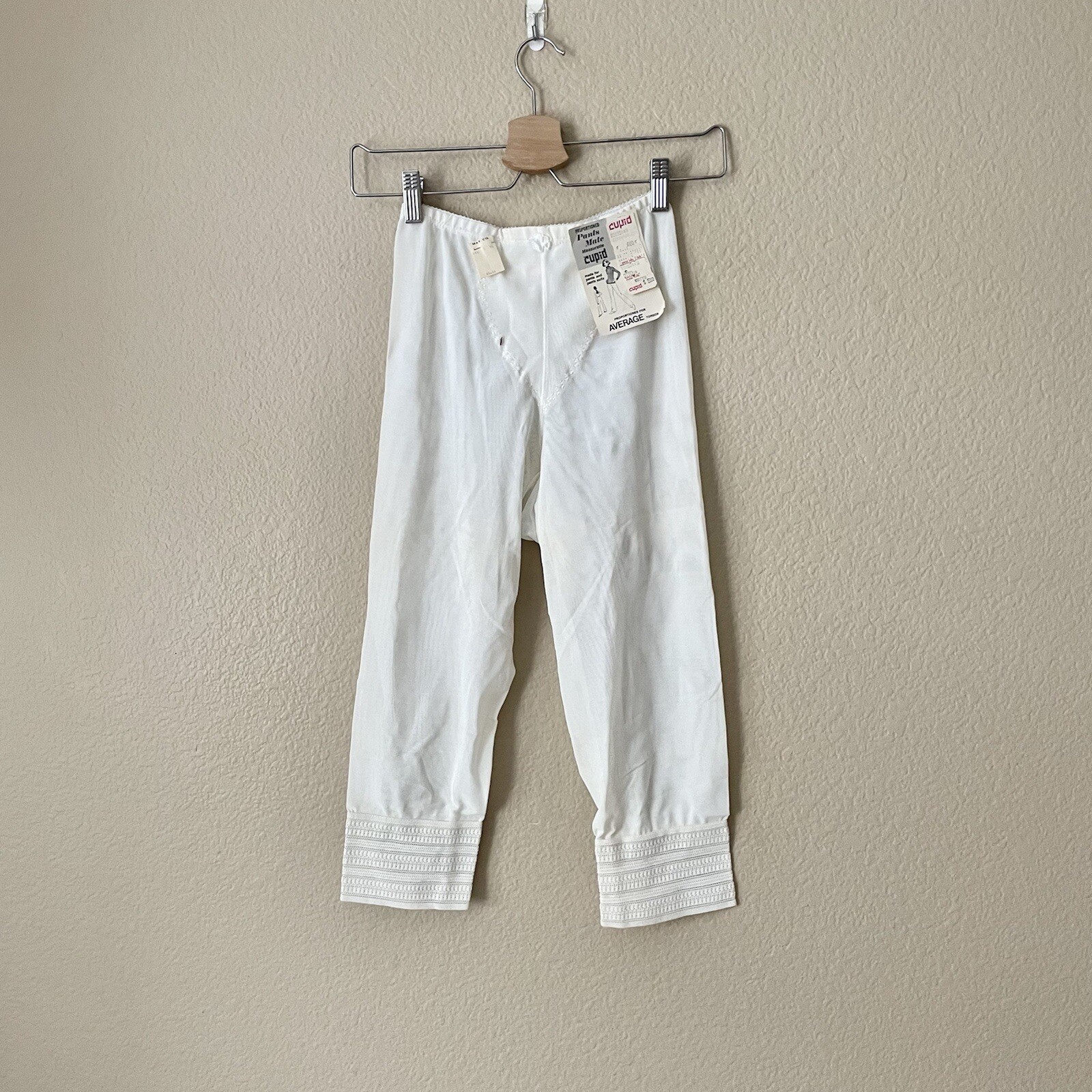 Cupid Vintage Pants-Mate Underwear Shaper Pants Dead Stock Off White Size Medium