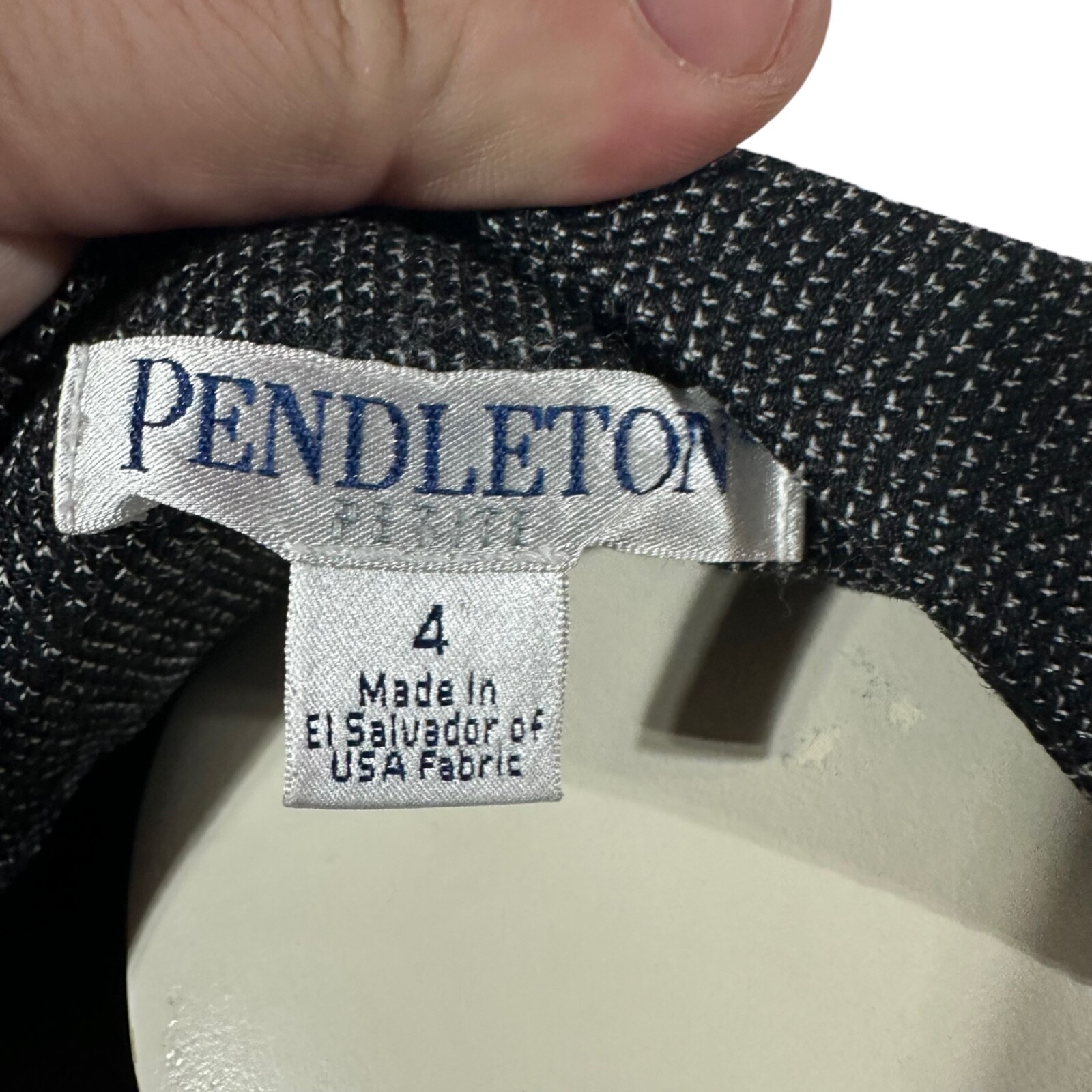 VINTAGE Pendleton Women&rsquo;s Blazer Jacket Made in USA Petite Size 4P