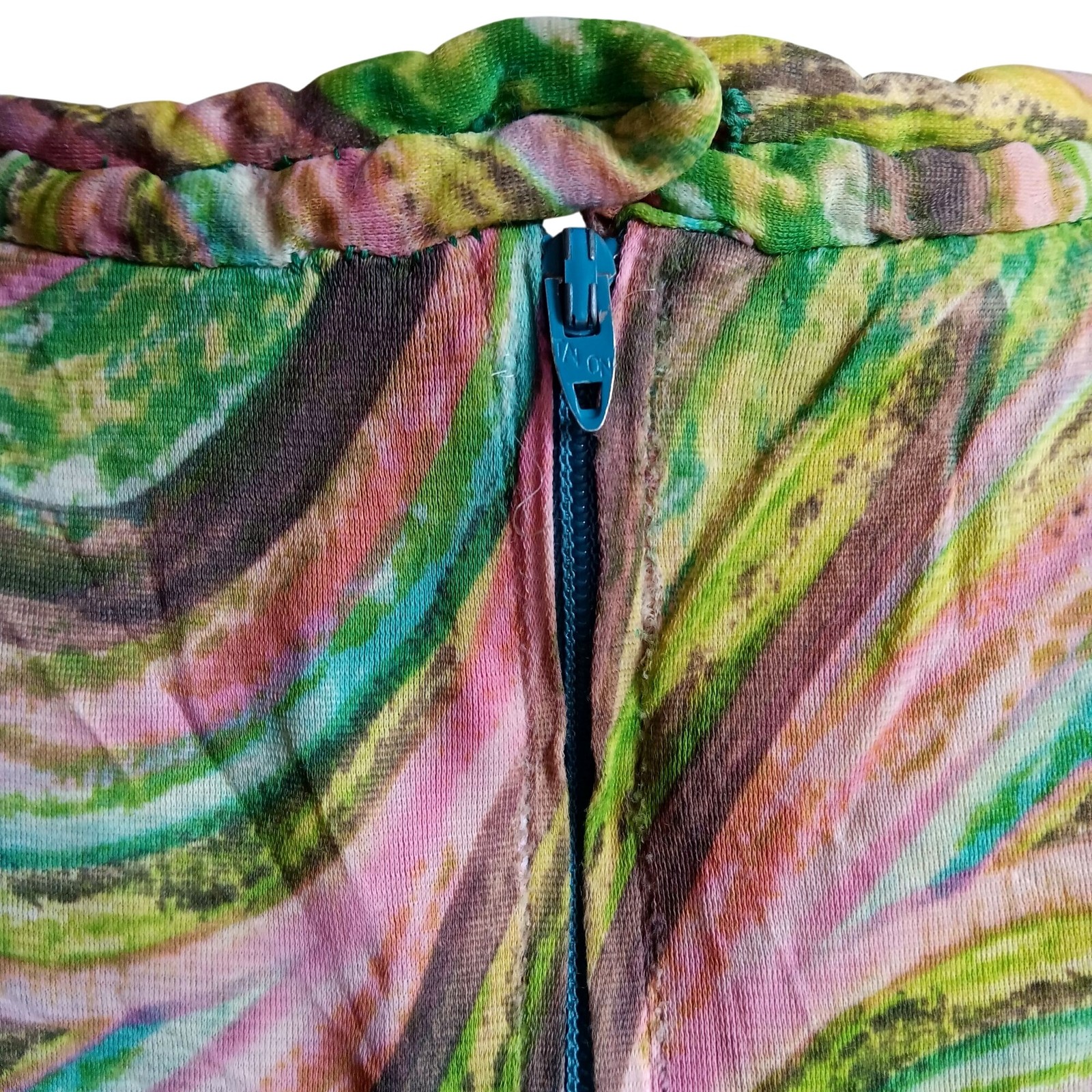 True Vintage Dress Mod 1960&rsquo;s Swirly Medium 8/10 Union Made