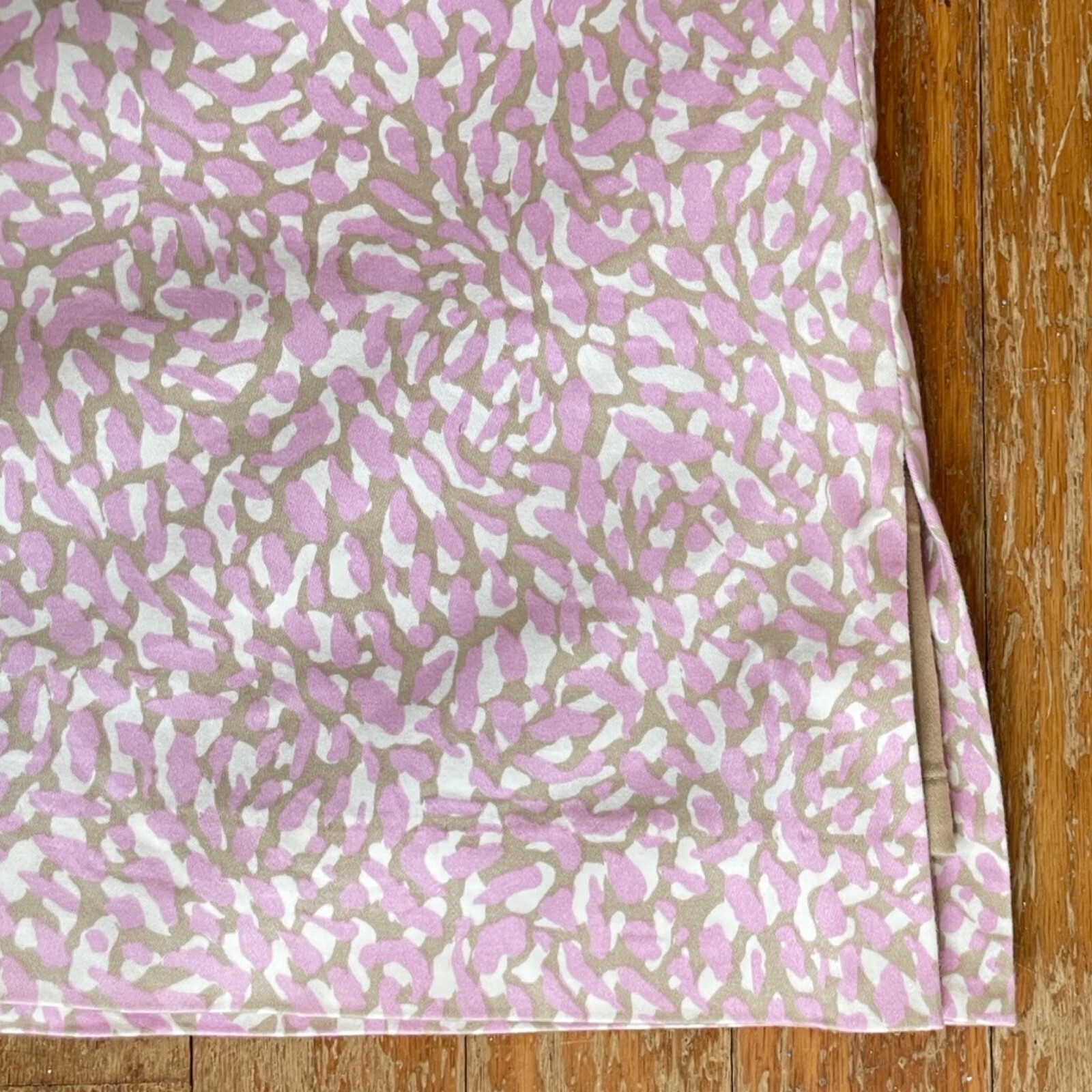 Vintage Abstract Print Skort Size Medium 31&Prime; Waist 1990s Cotton Shorts/Skirt