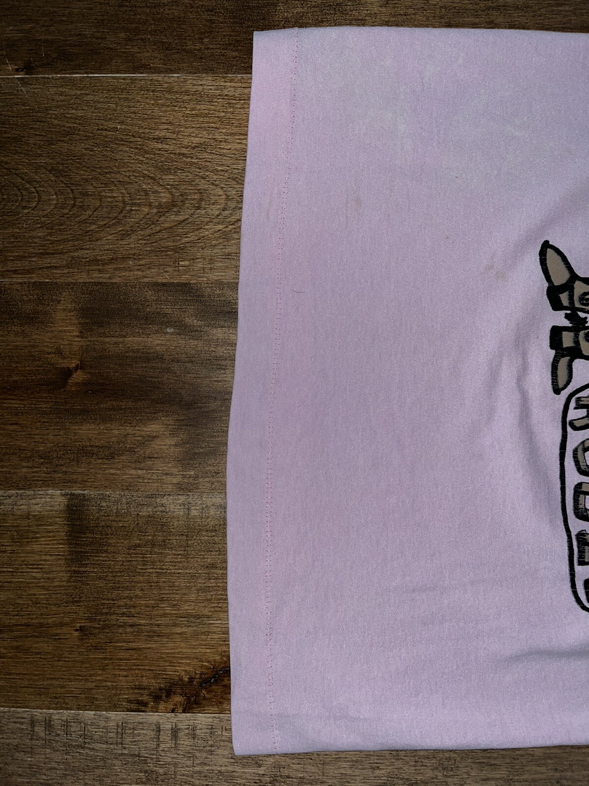 Vintage 1990 Screen Stars Best Bart Simpson t-shirt Single Stitch Pink Rodeo