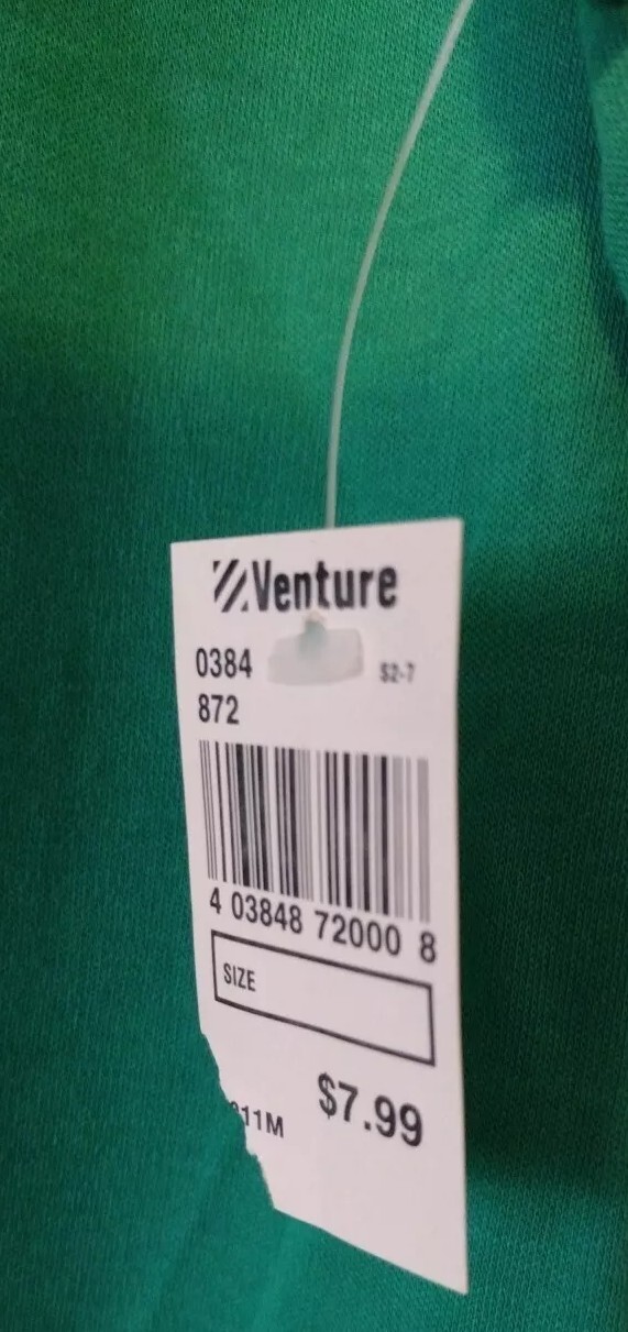 VTG Plus Size 44/24W Headliners Venture Stores Inc Knit Top St Patrick&rsquo;s Day CL6