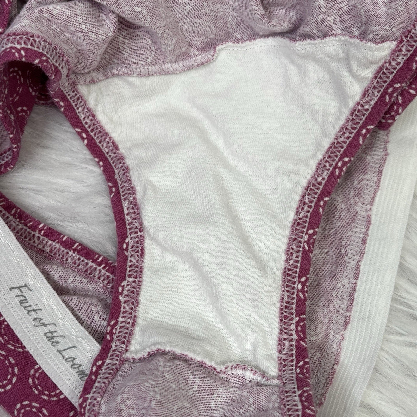 Fruit Of The Loom Bikini Hi Cut Panties Underpant Women’s Size 9 XXL Cotton Vtg?