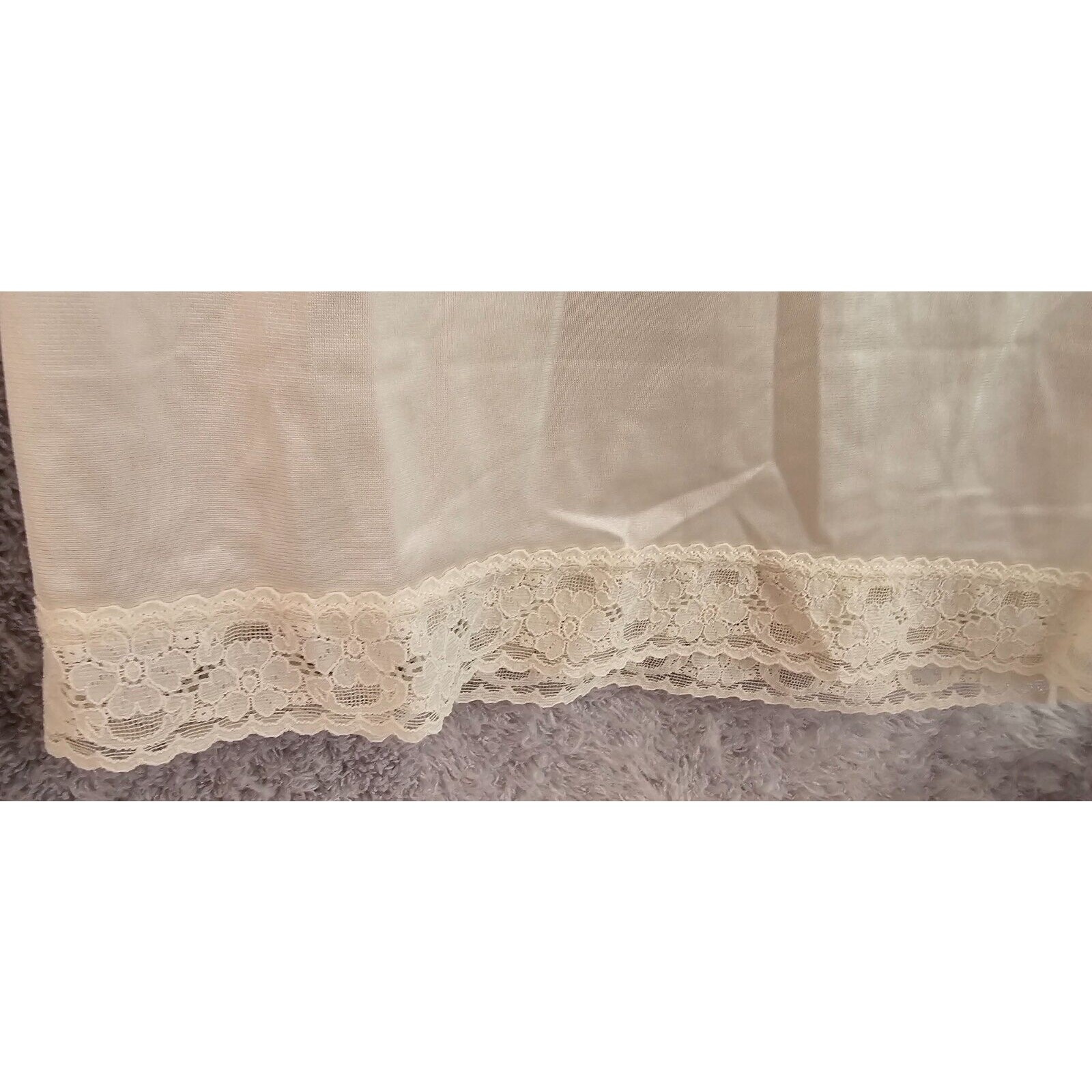 VANITY FAIR Ivory Satin BLOOMERS Bottoms Shorts & Leggs Satin Tank 34 Medium