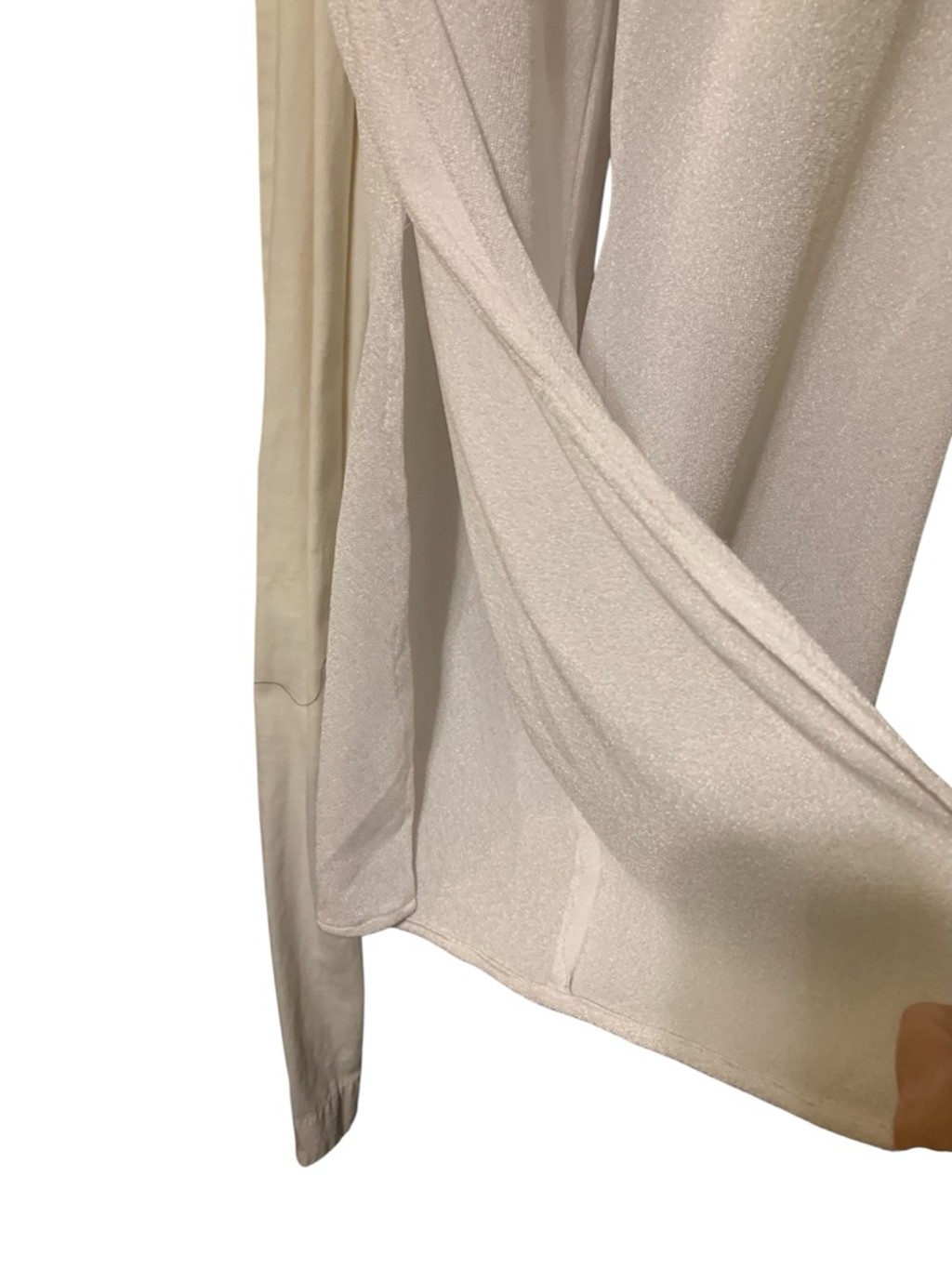 Vntg 70’s Women&rsquo;s handmade White Sleeveless Wide Leg Jumpsuit M