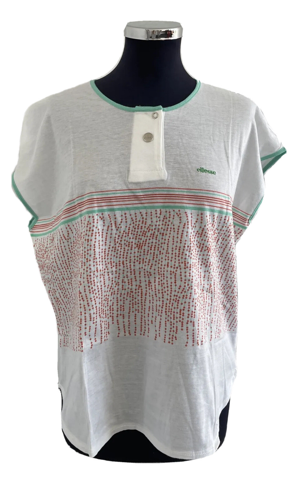 ELLESSE POLO WOMEN WOMAN SHIRT VINTAGE JHB753