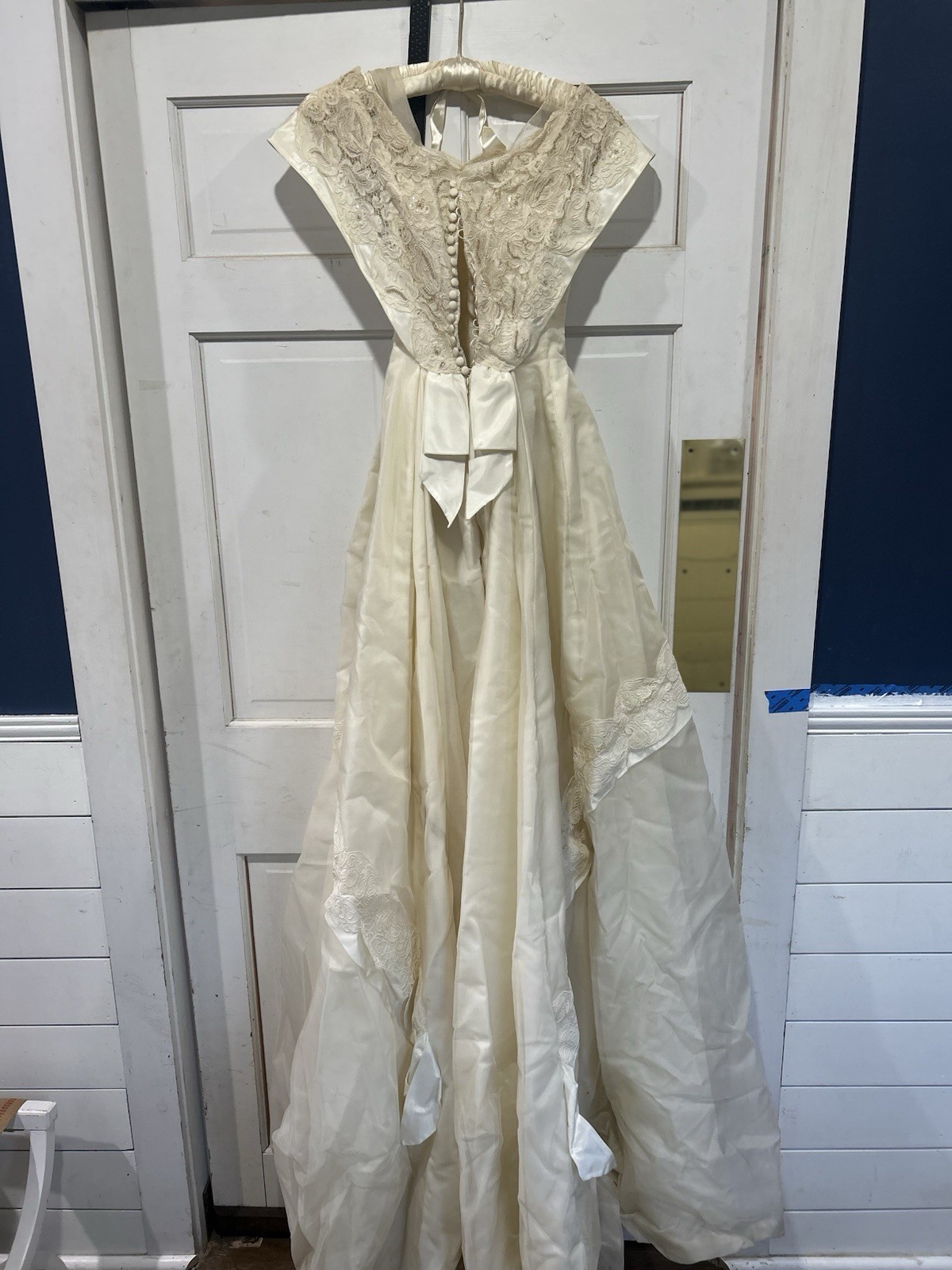 Vintage Wedding Dress Elegantly Crafted In Portland Maine