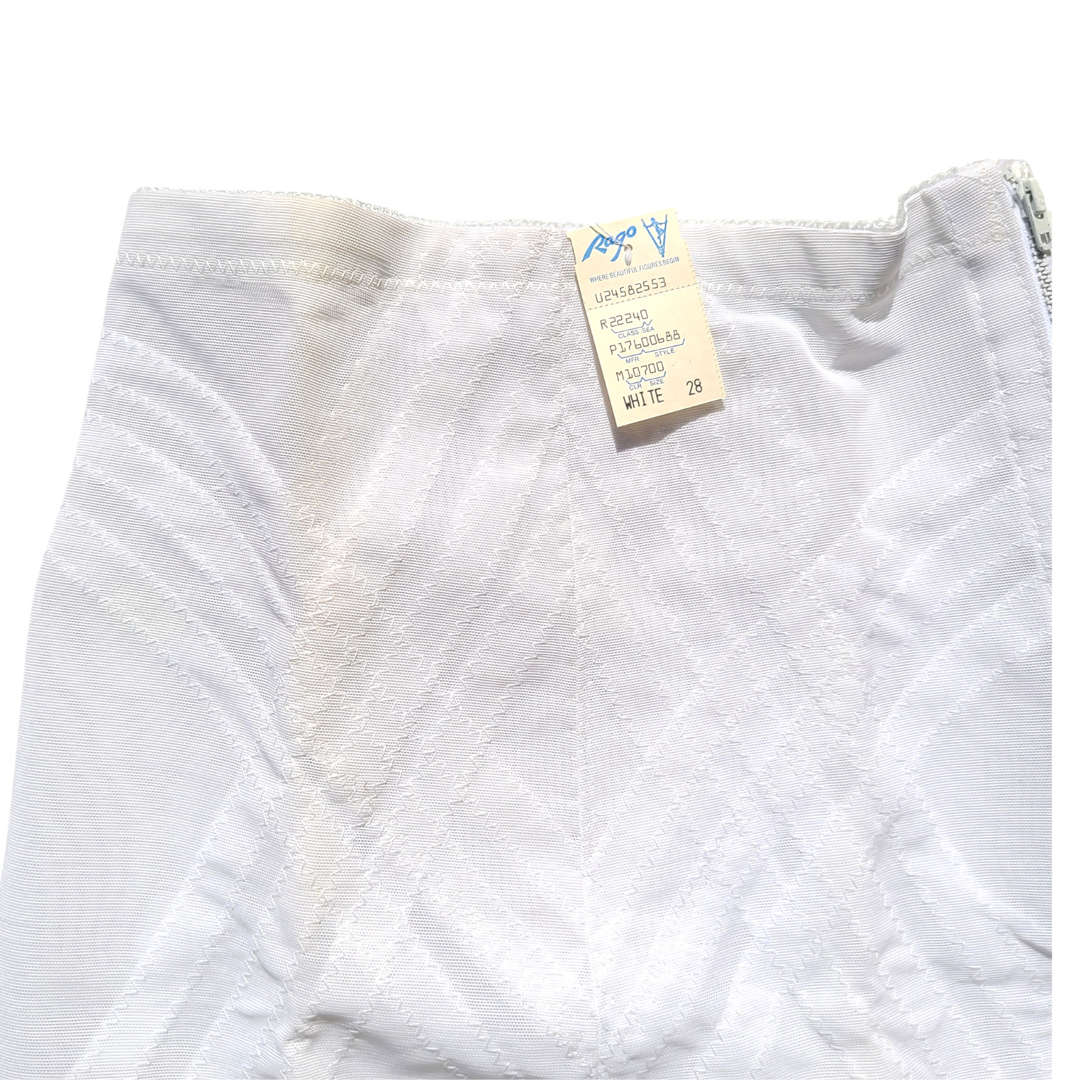 NOS Vintage RAGO Girdle with Garters Size 28 Pinup NEW w/ Tags