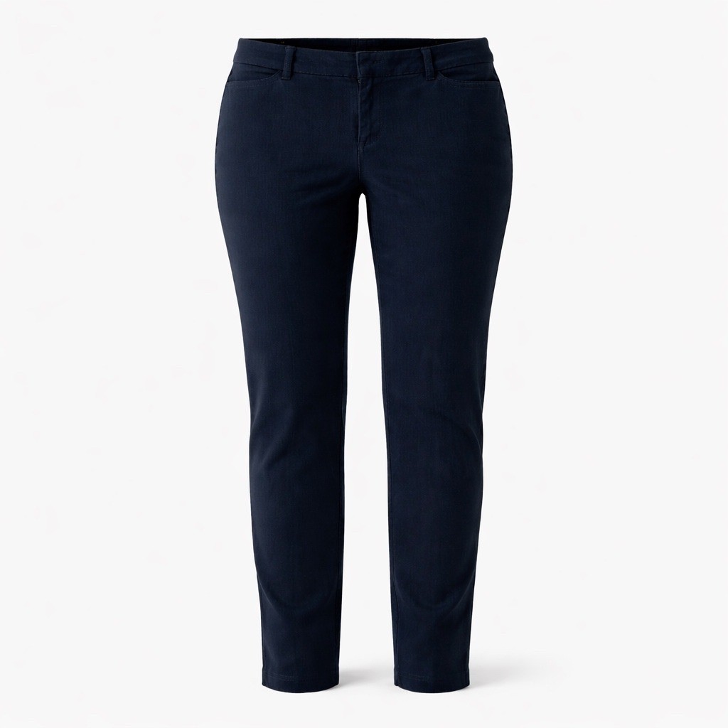 Old Navy Women&rsquo;s Pixie Never-Fade Capri Pants Navy Blue Size 12 Regular Preowned