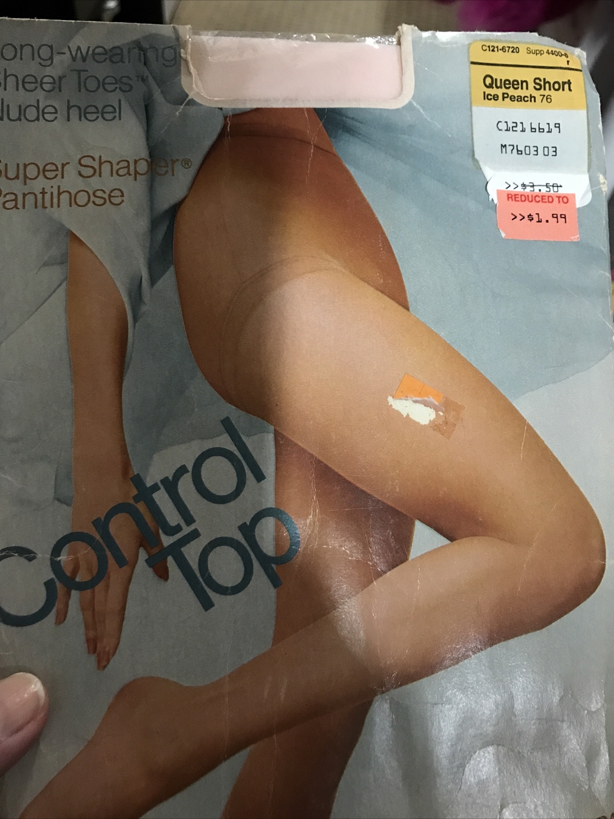 3 Sears HUG-ALOng Moderate Control Top Pantyhose FULL FIGURE short Black taupe