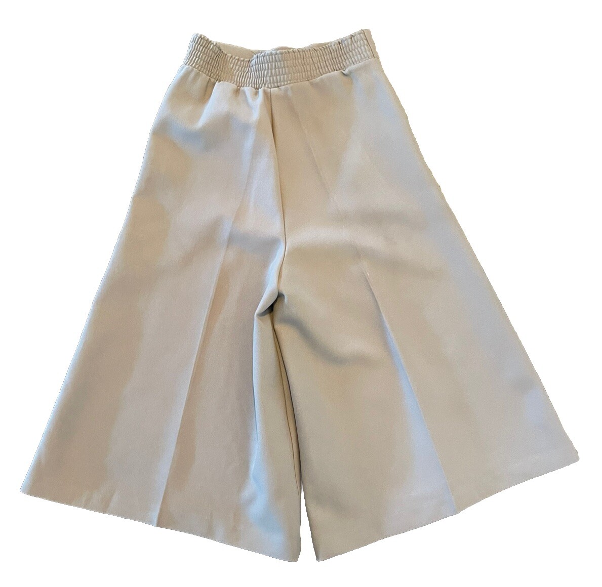 Vtg 1940s Wide Leg Brown Trousers With 1776 United States Buttons Sz: S