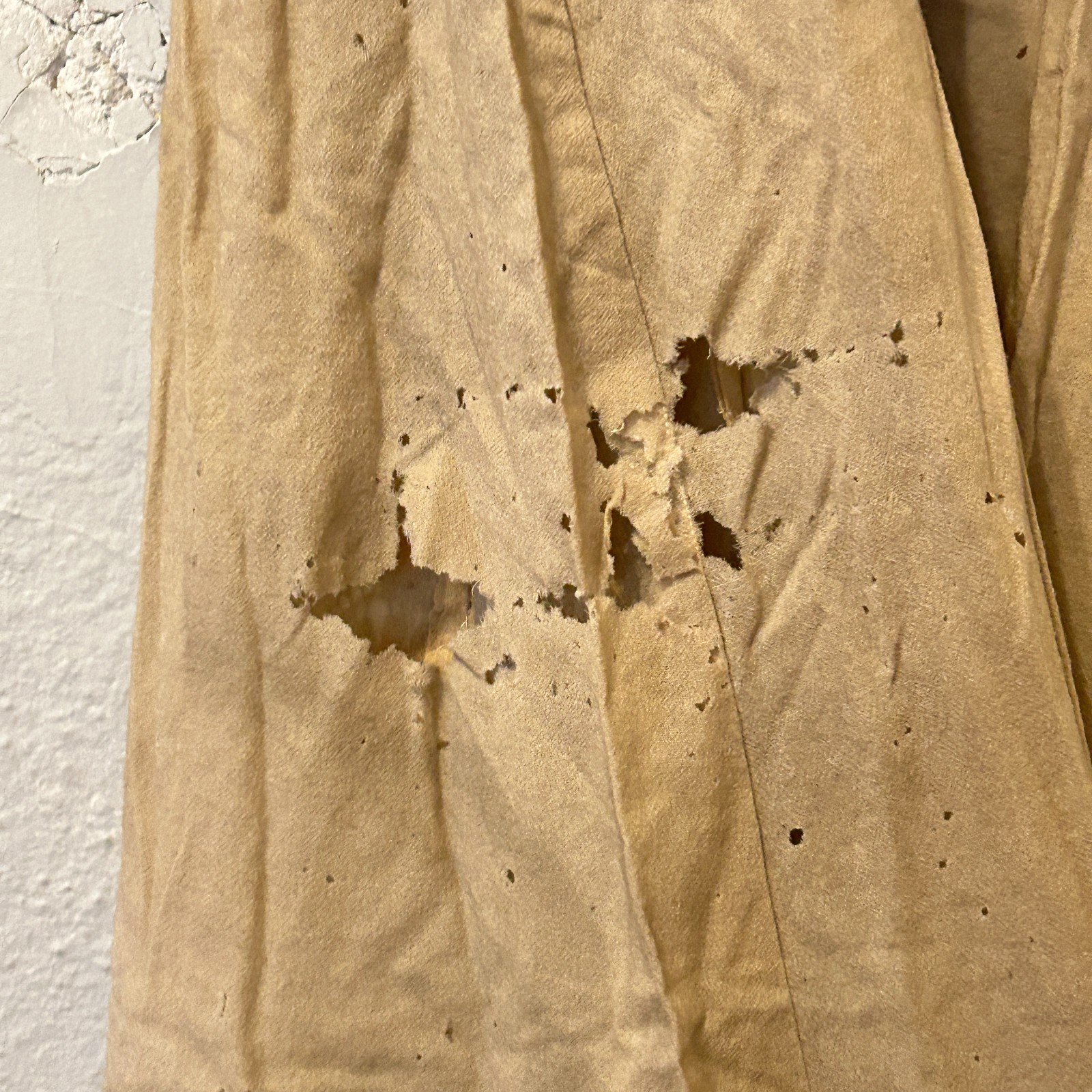 AS IS Study Antique 1890’s Victorian Gown Wool Lace Dress