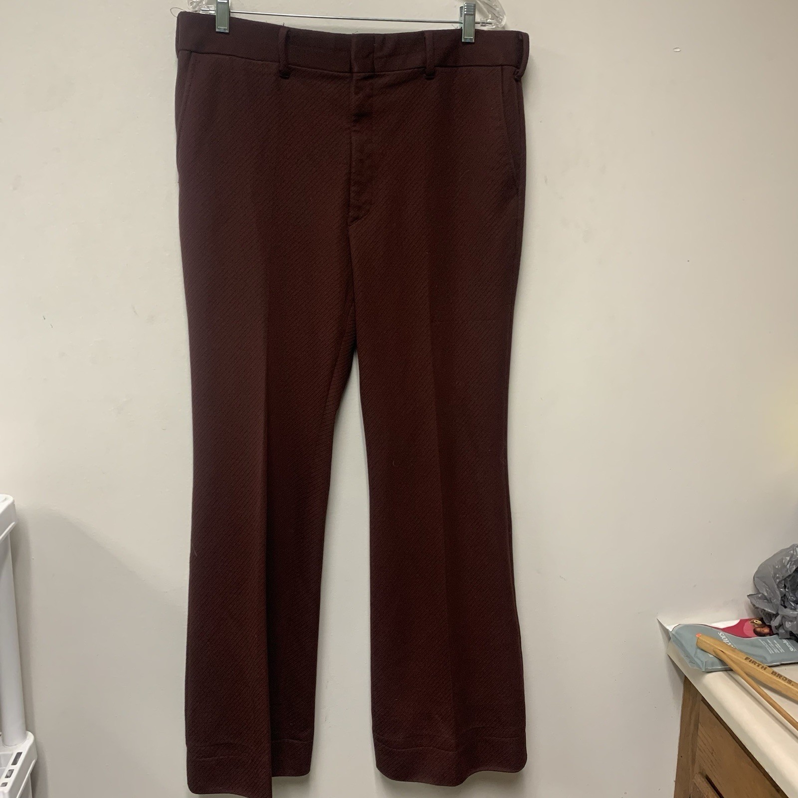 Lee Womens Vintage Flared Pants No Size Tag 36” Waist 32” Inseam