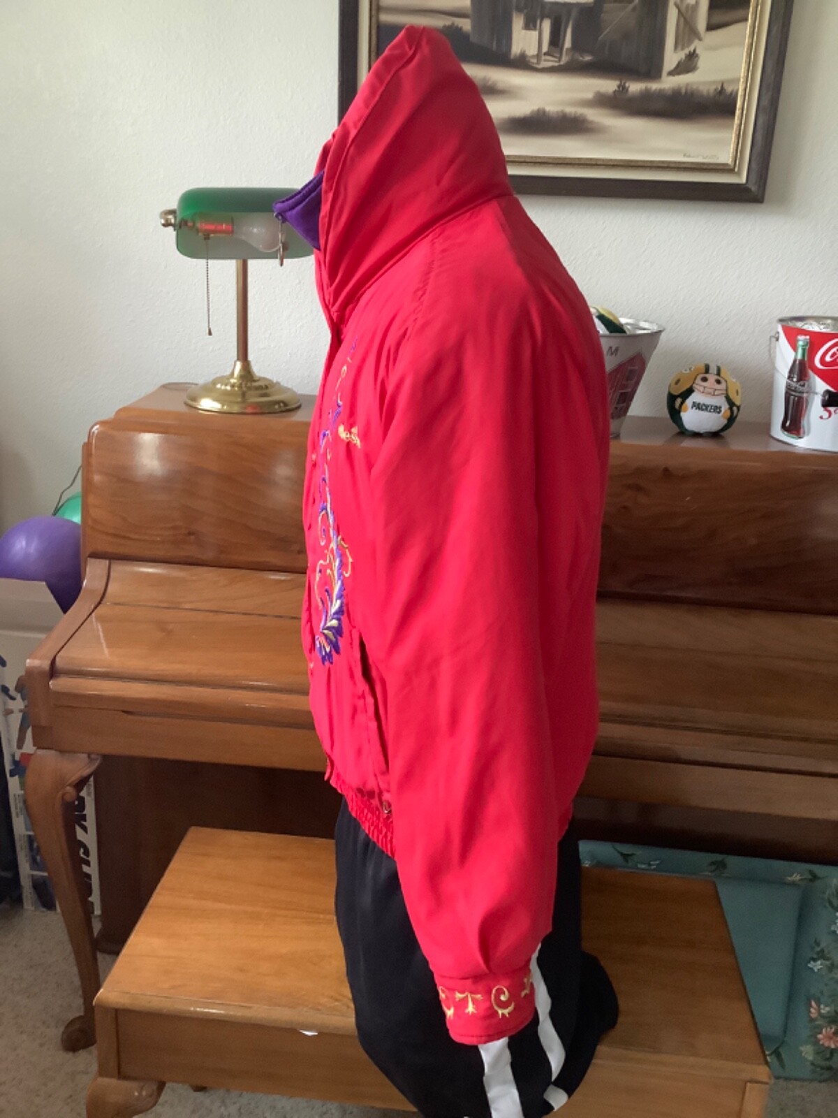 Vintage 80s Womens ELLESSE Ski JACKET Coat SIZE 44 Winter Parka RARE Unisex