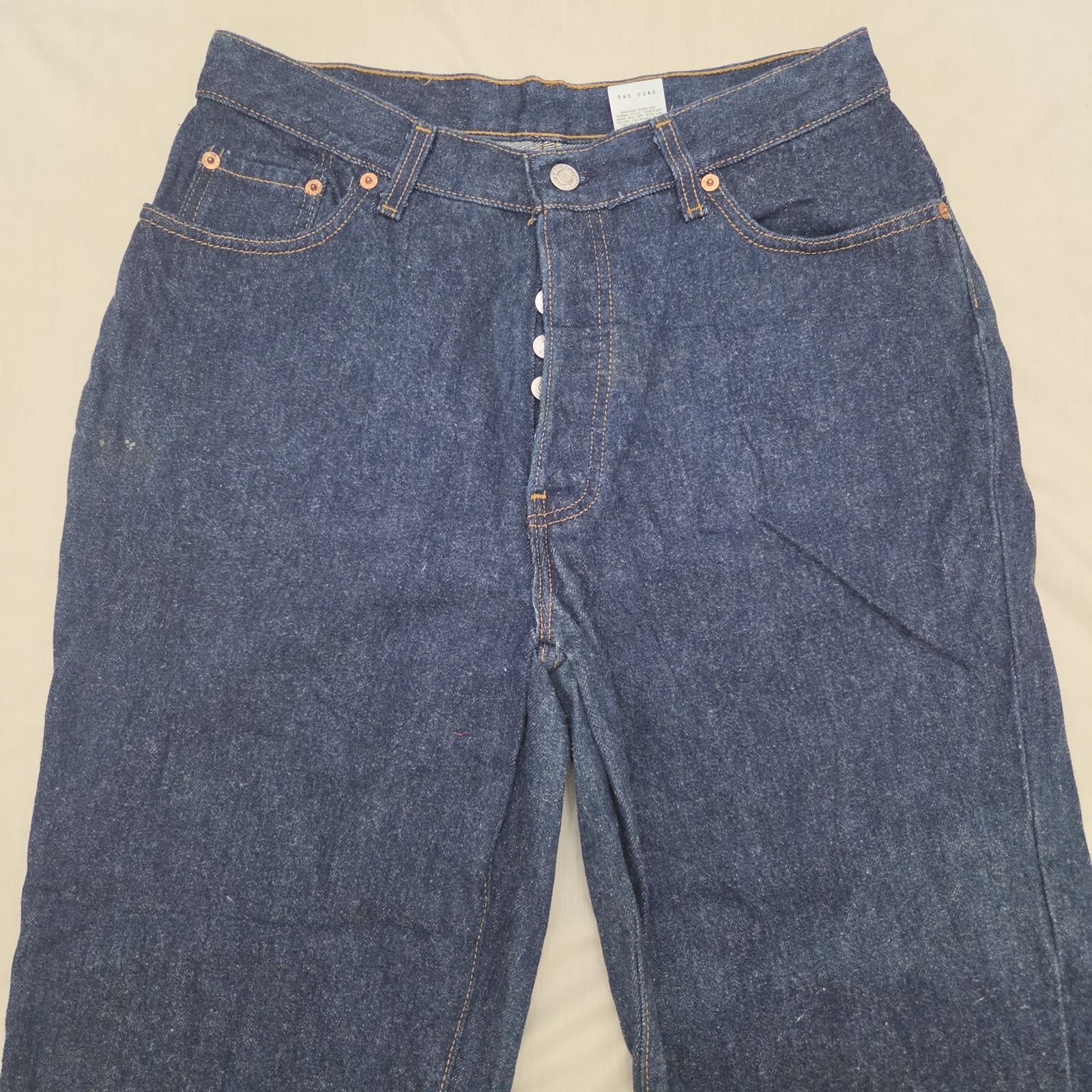 Vintage 80s/90s Levi’s 501 Button Fly Medium Wash Jeans Women’s 13 Made in USA
