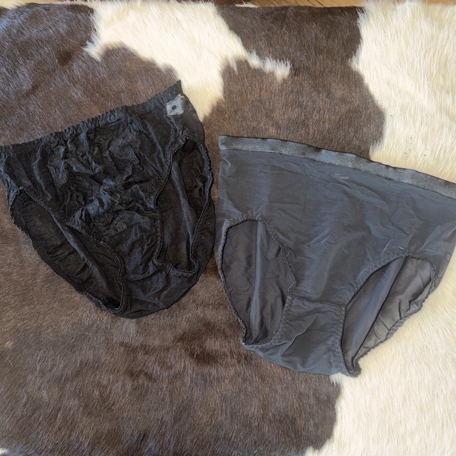 Vintage Maidenform Hipster Bikini Pantie Black Lace Size Small Lingerie USA R GL