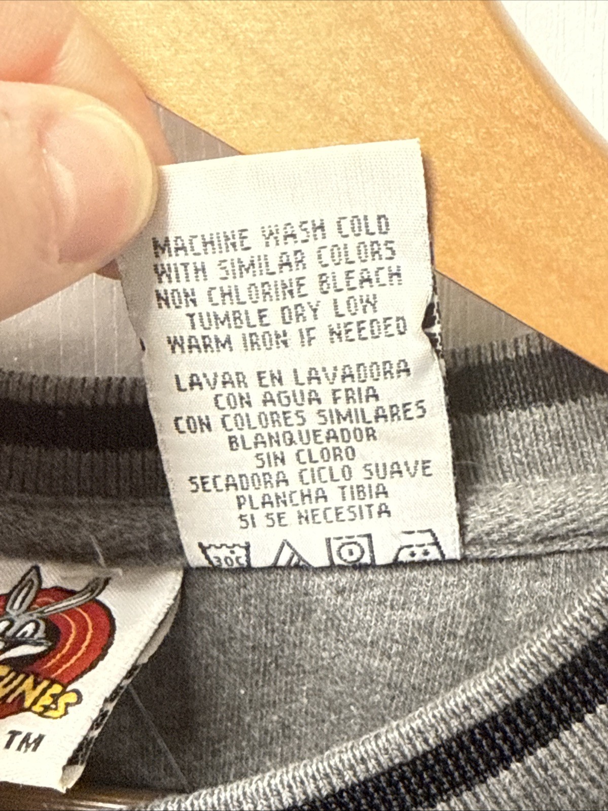 Tweety Bird Looney Tunes Sweatshirt Pullover Vintage 2001 Grey Size Medium