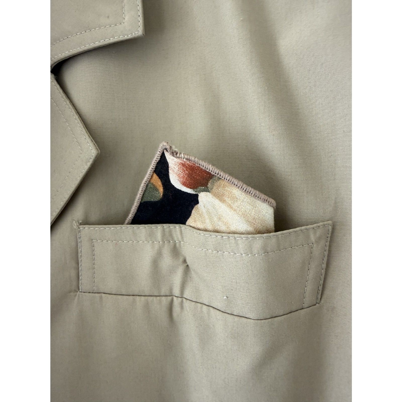 Leslie Fay Tan Blazer & Olive Skirt Suit Set Size 16W