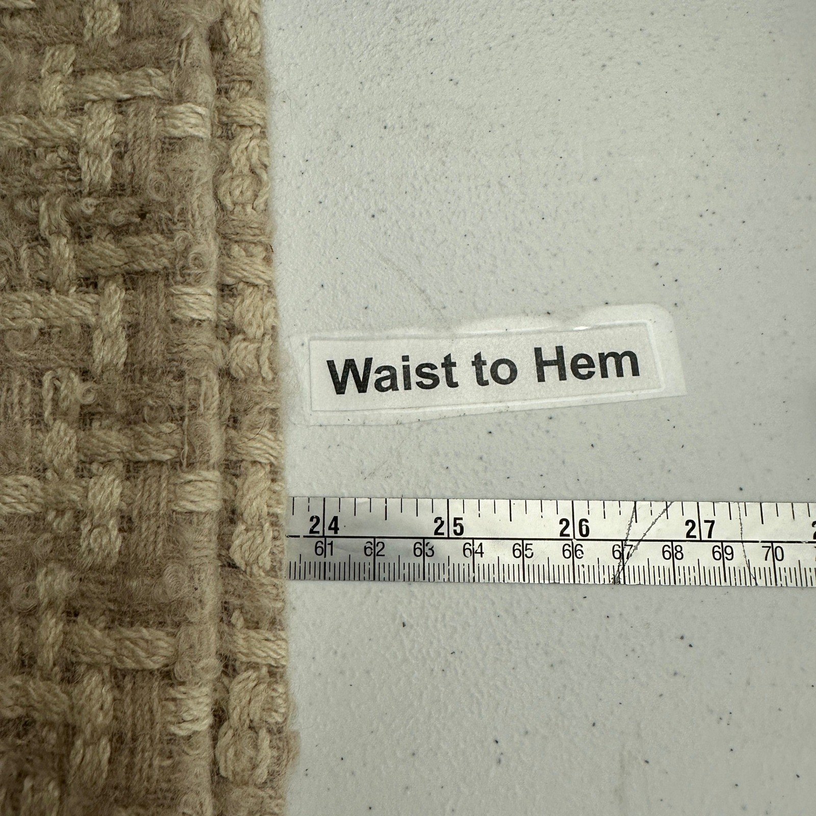 Neiman Marcus Womens Vintage 60s Tweed Skirt Suit Sz L Faux Fur Collar Old Money