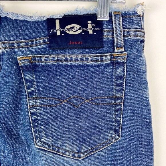 l.e.i. Y2K Denim Jean Mini Skirt