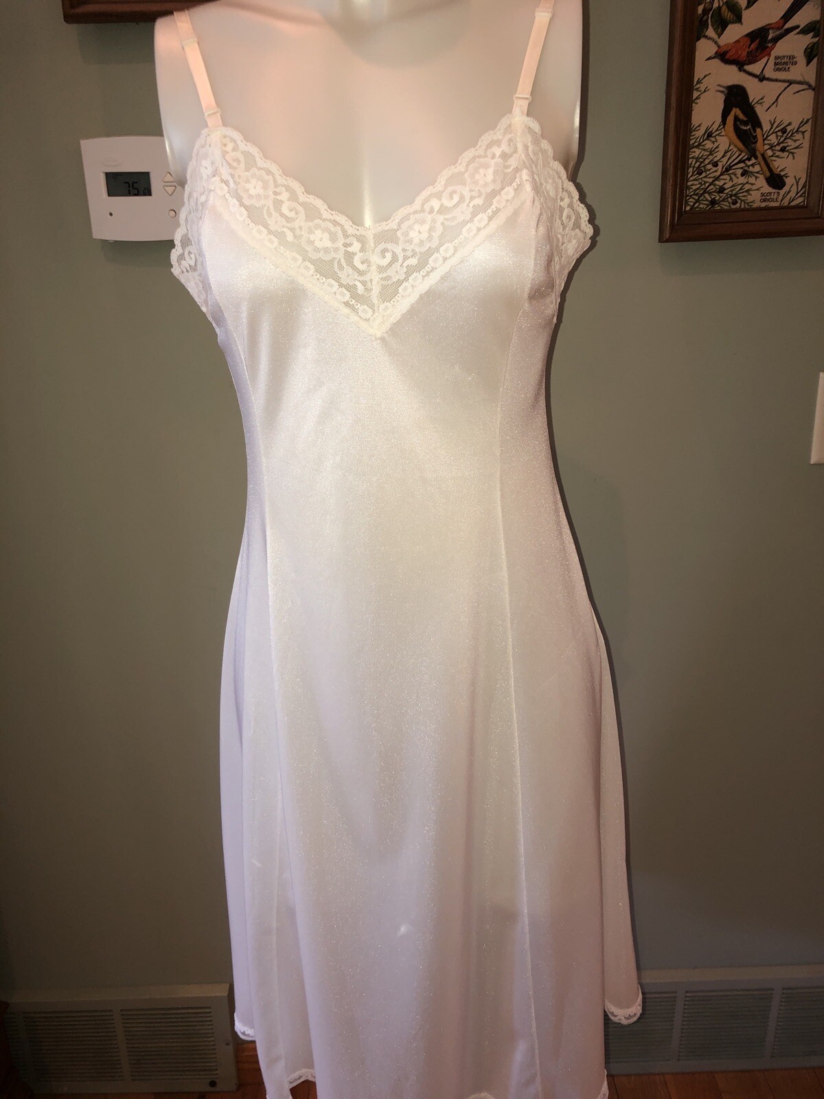 Melody Vintage Full Slip White Size 32