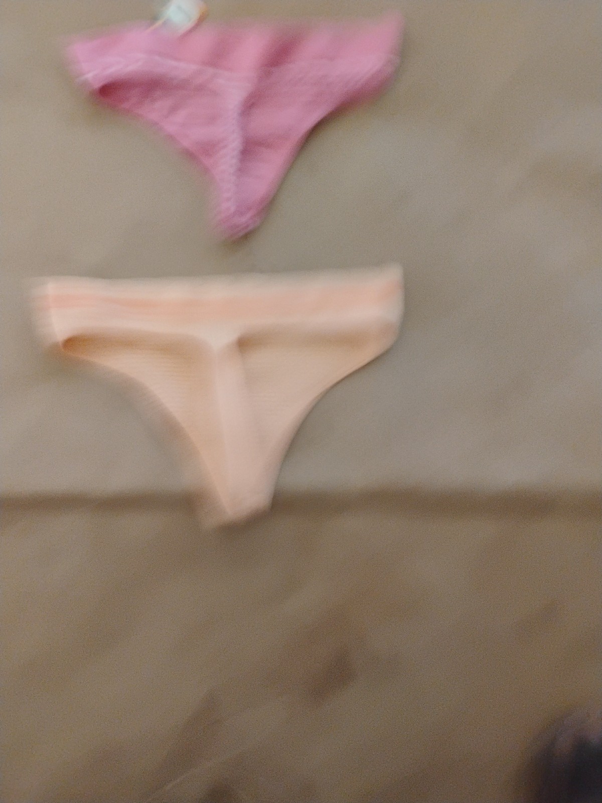 Lot of 2 Pairs of Women&rsquo;s Cute Thong Panties Kindly Yours Brand Siz XS 0-2 NWOT!