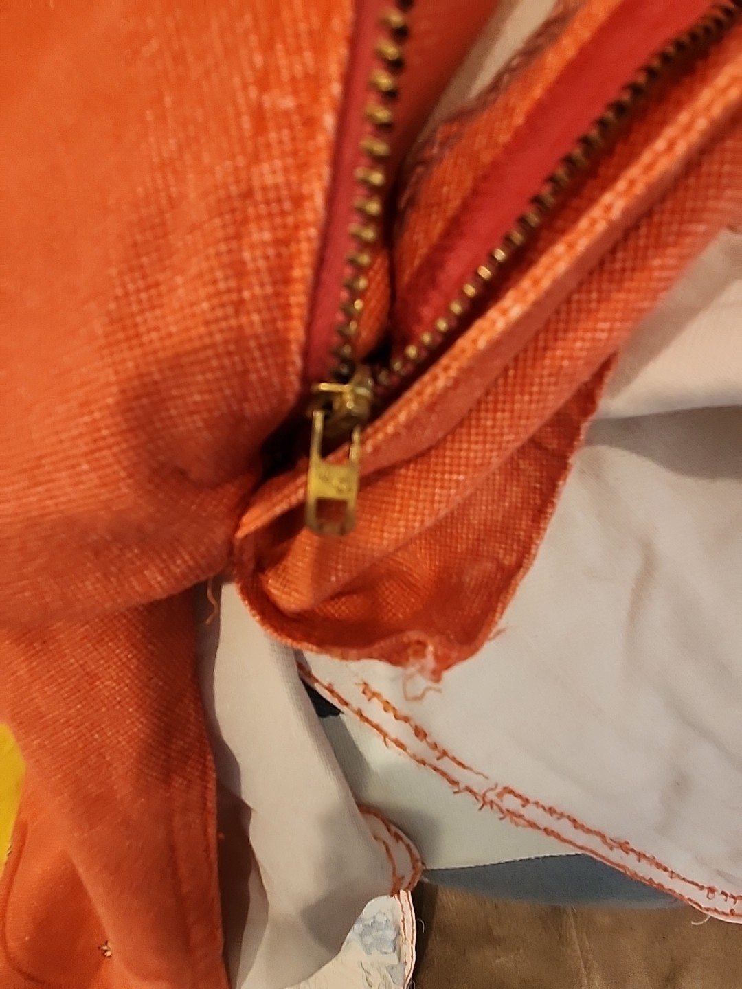 sears 70&rsquo;s bell bottom pants orange petticoats pantaloons girls 14 26 w jeans