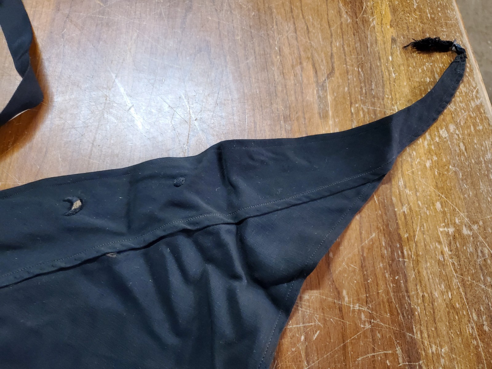 Antique Victorian Mourning Shawl Cape, Embroidered Black with Fringe, Lined