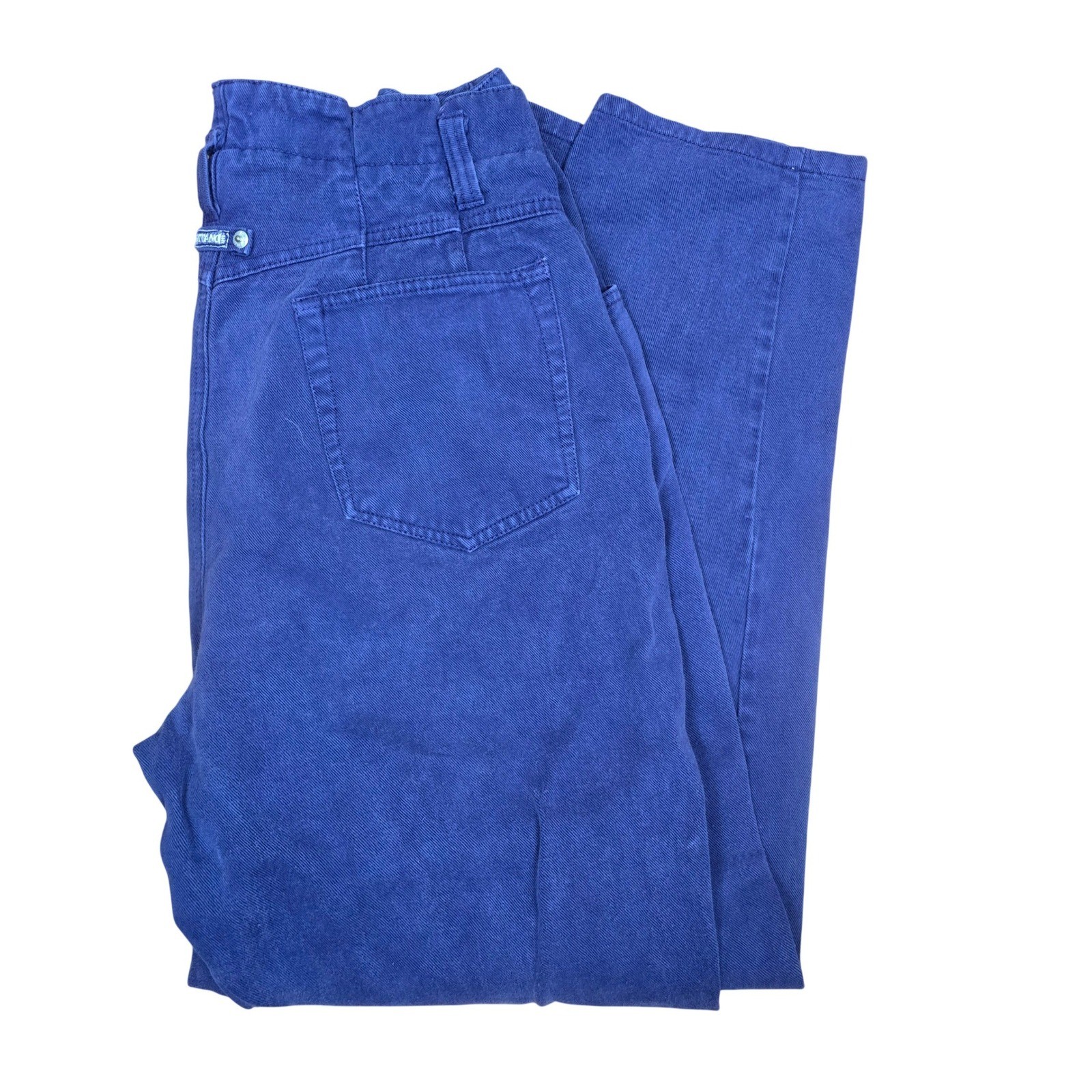Vintage Gitano Purple High Waisted Mom Jeans Size 13/14 Cotton Made in Turkey