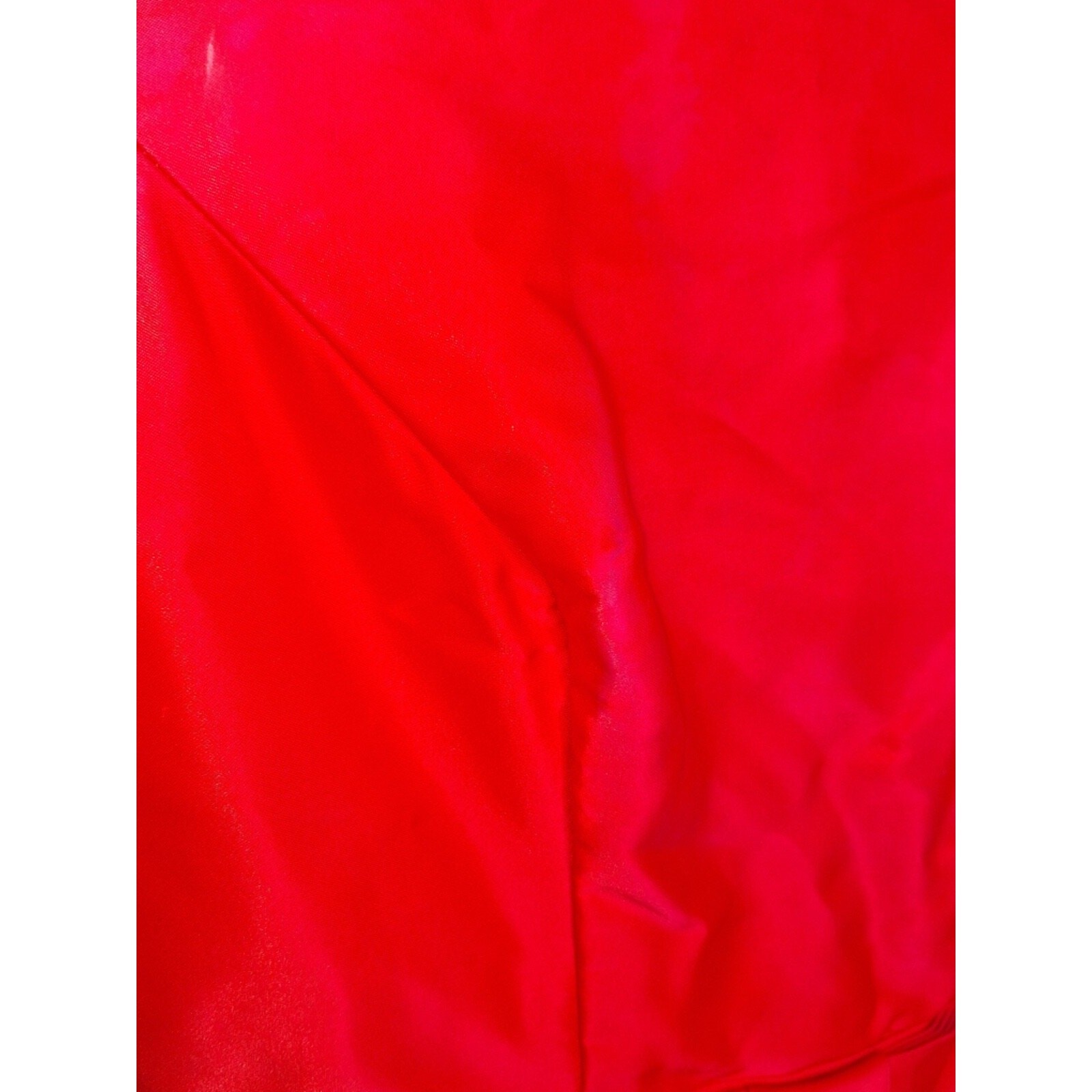 Sz 11 Cherry Red LORRIE DEB Formal Party Dress w bow in front