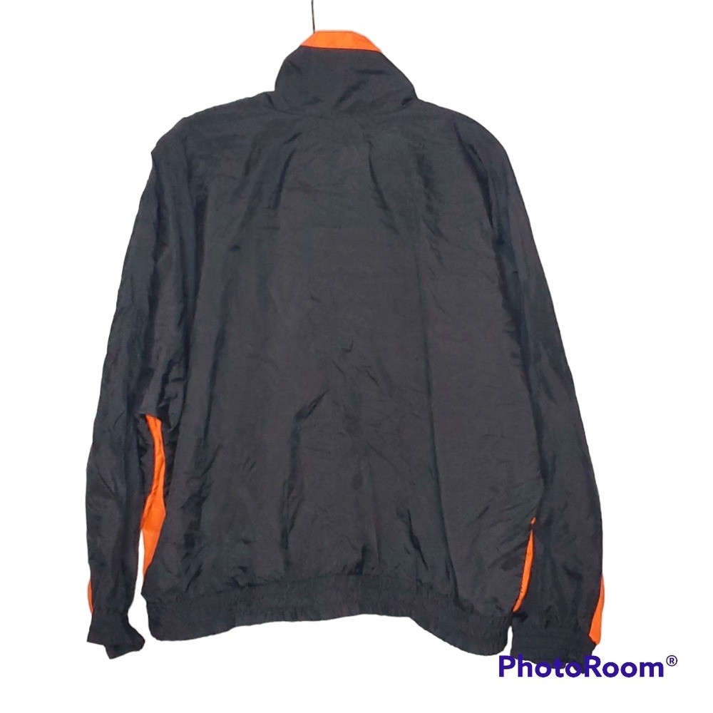 Vintage gitano windbreaker neon colorblock 100% nylon 80s 90s size large unisex