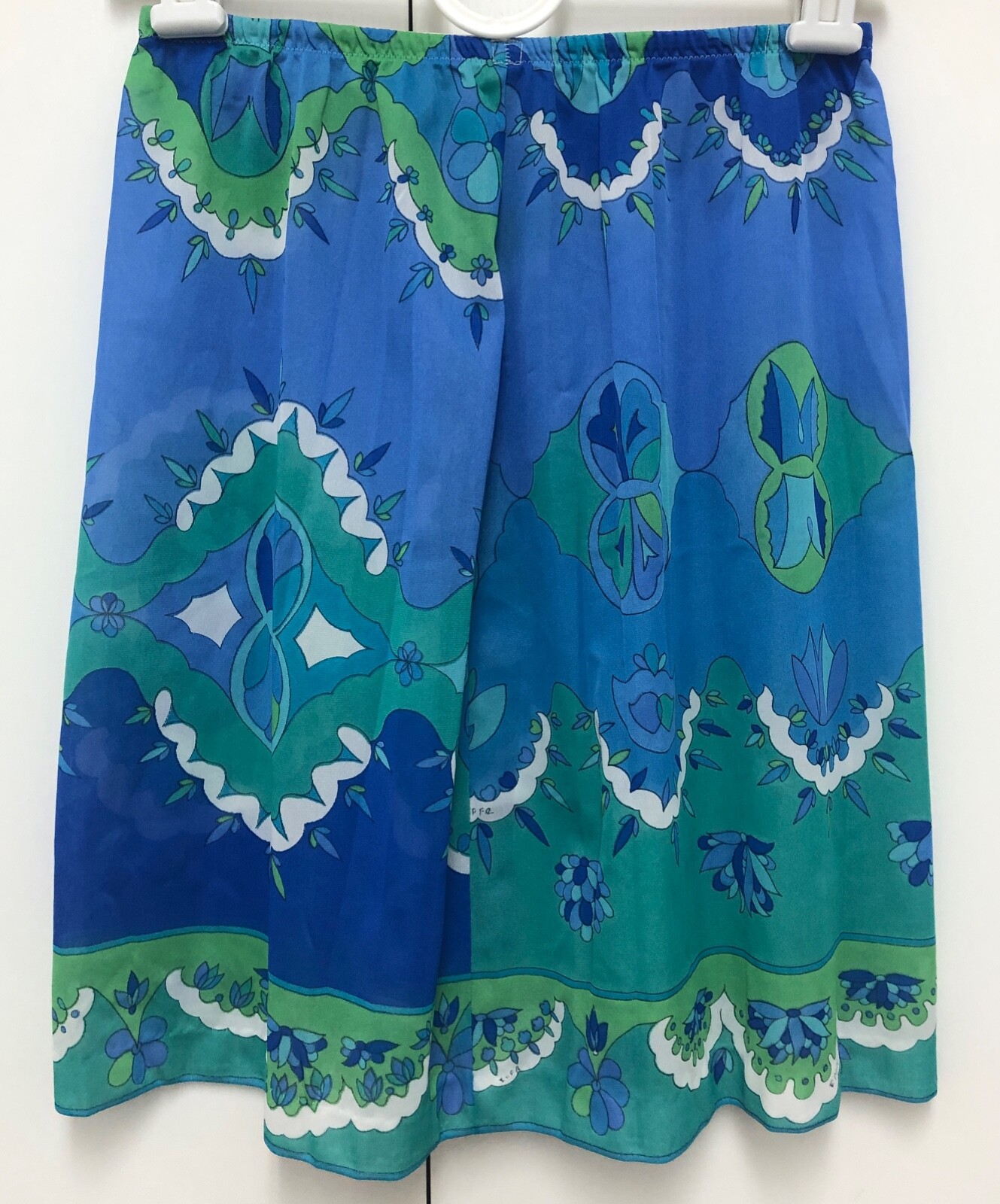 Vintage Emilio Pucci Formfit Rogers Mod Geometric Nylon Half Slip Skirt – Petite