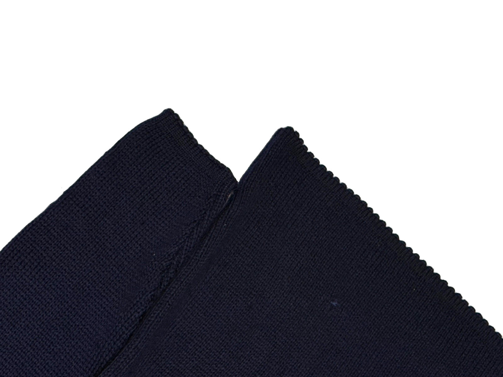 Original Obermeyer Vintage 1950s Navy Blue Sweater Thick Wool Knit Austria