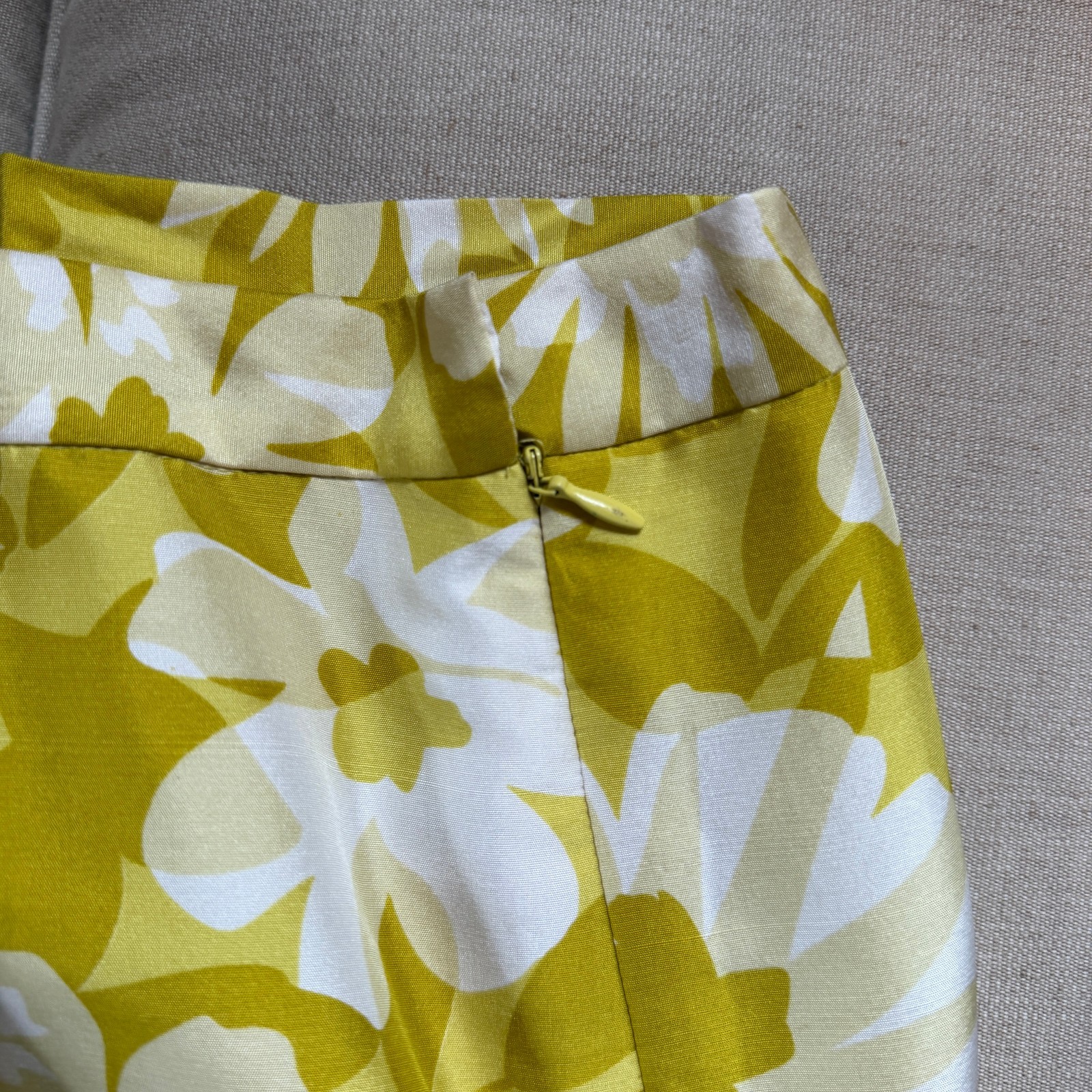 Vtg Robbie Bee Silk Sleeveless Solid Lime Blouse & Floral Pant Both SIZE 16