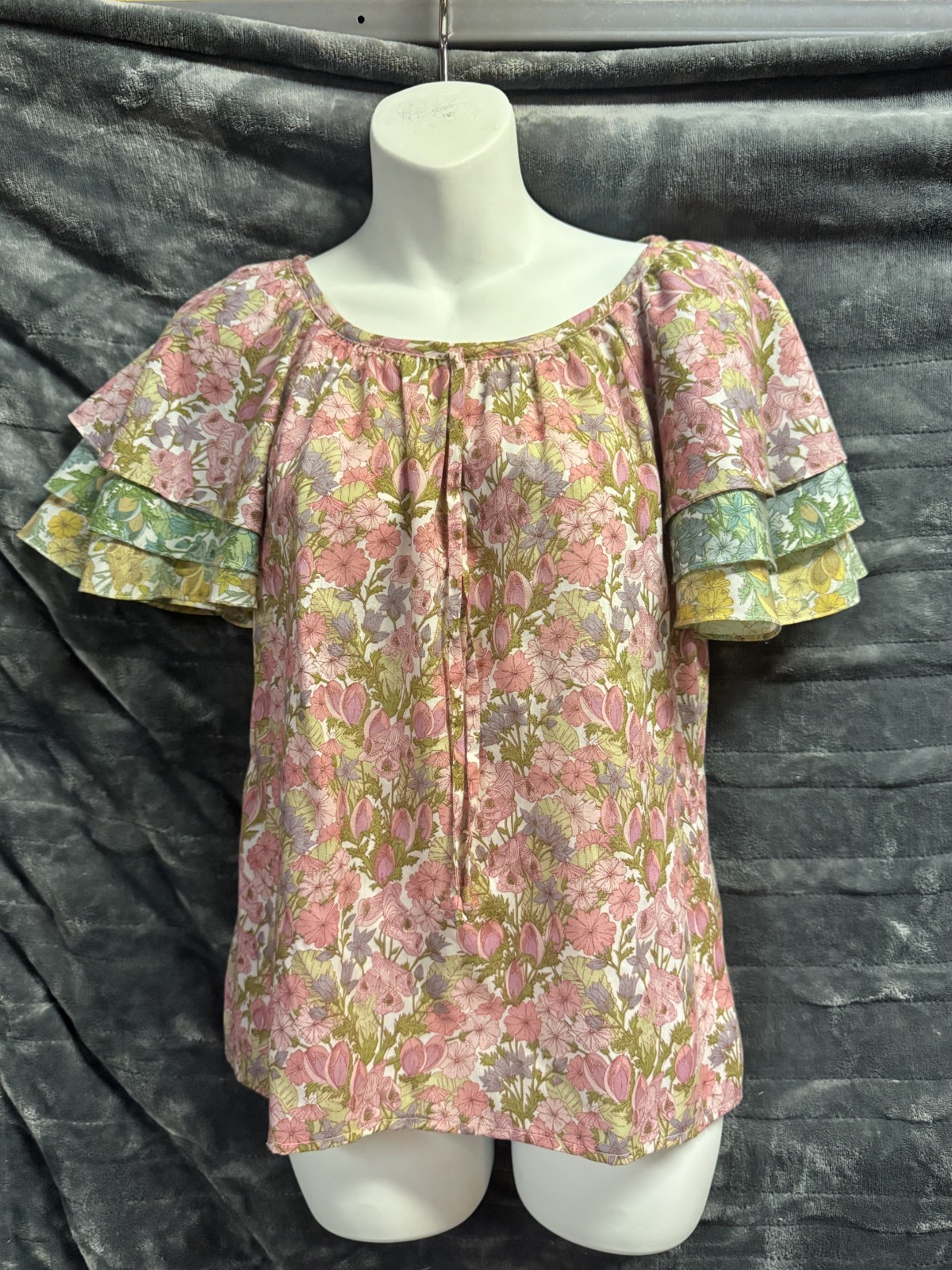 Vintage Handmade Blouse and Skirt Set x-small/small