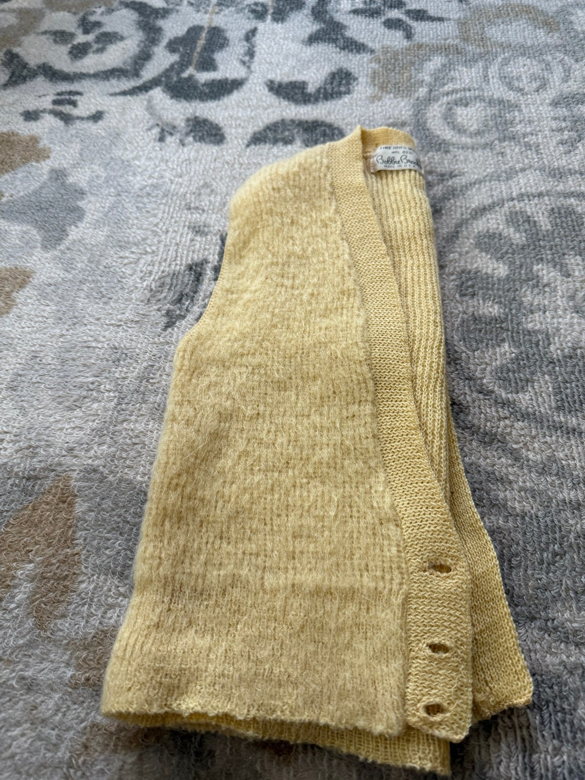 Vintage Bobbie Brooks 100% Fine Wool Sweater WPL 8231 Made in USA
