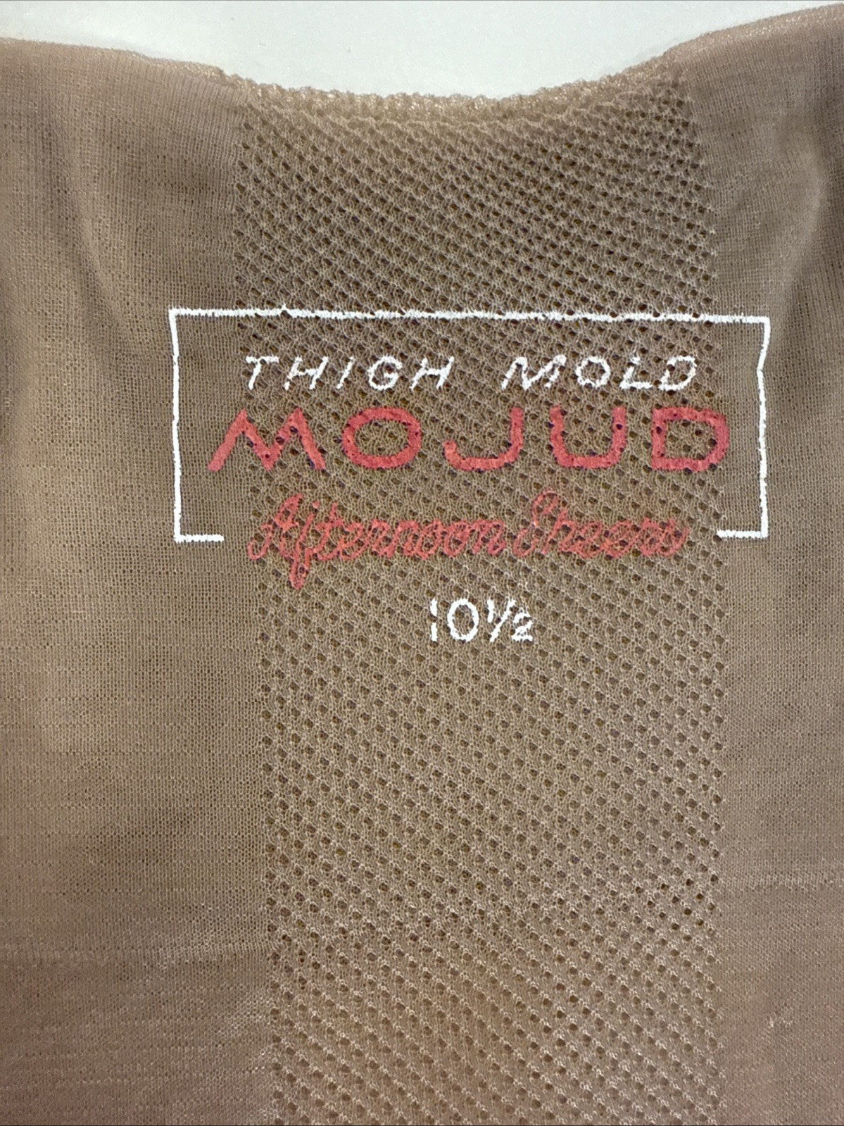 Vintage Mojud Magic-Motion Nylon Stocking Sz 10.5 Lot Of 2 Reinforced Toe