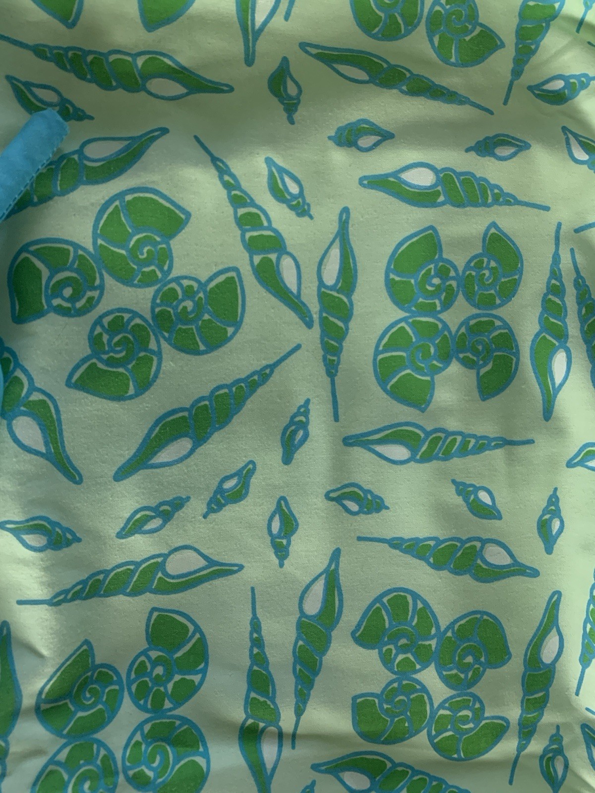 Vested Gentress Mod Tropical Shells Shift Day Dress Vintage Size 18