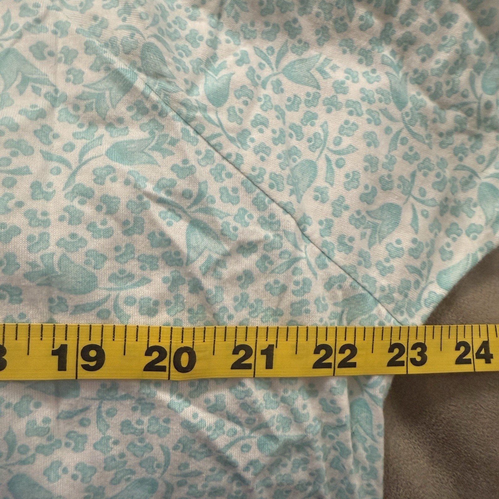 Vintage Modest Nightgown XL 44/46 So Soft Long Baumwolle Open Back Hospital Pjs