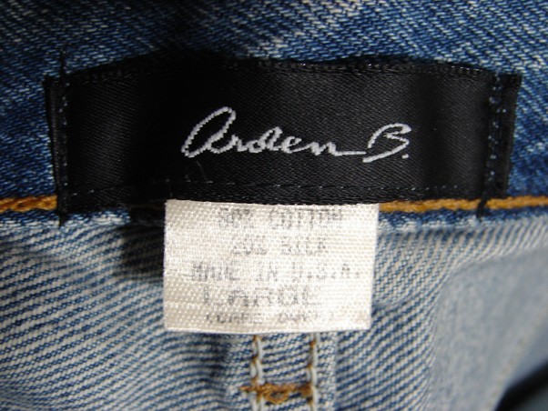 SC01418 1998 **ARDEN B.** MODIFIED LEVI&rsquo;S 501 STRAIGHT LEG WOMENS JEANS 31×29