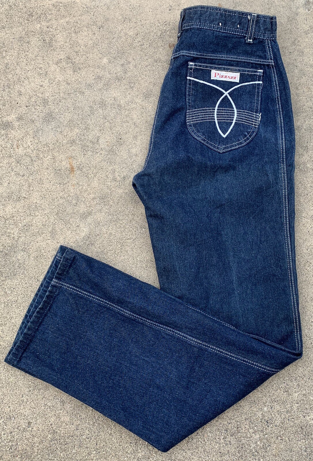 Vintage Pizzazz New York Paris Jeans High Waist 12 28 in Waist 70s 80s