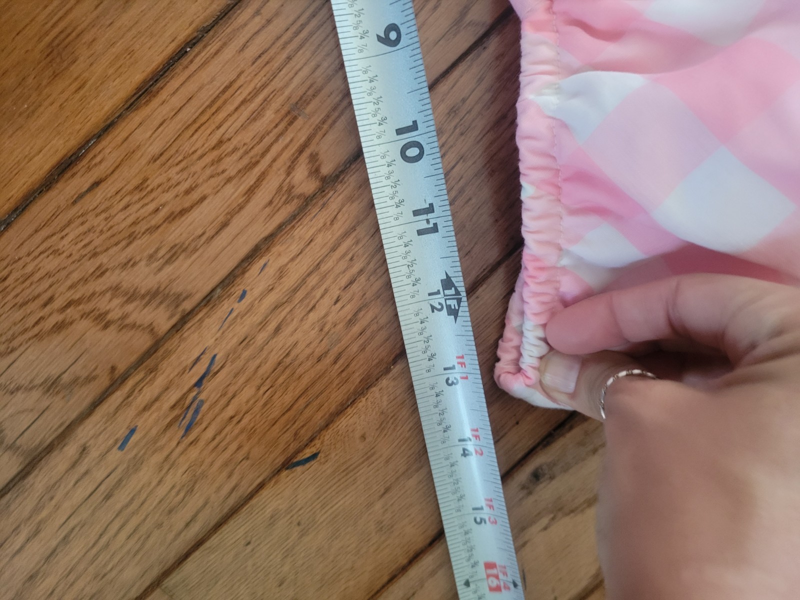 1960s True Vintage Pink & White Gingham Bikini Small Or Xsmall