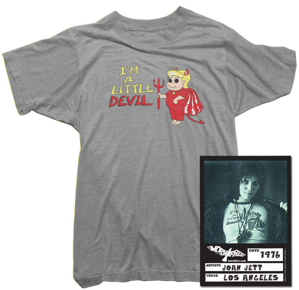 Joan Jett T-Shirt – Im a little Devil tee worn by Joan Jett – Womens