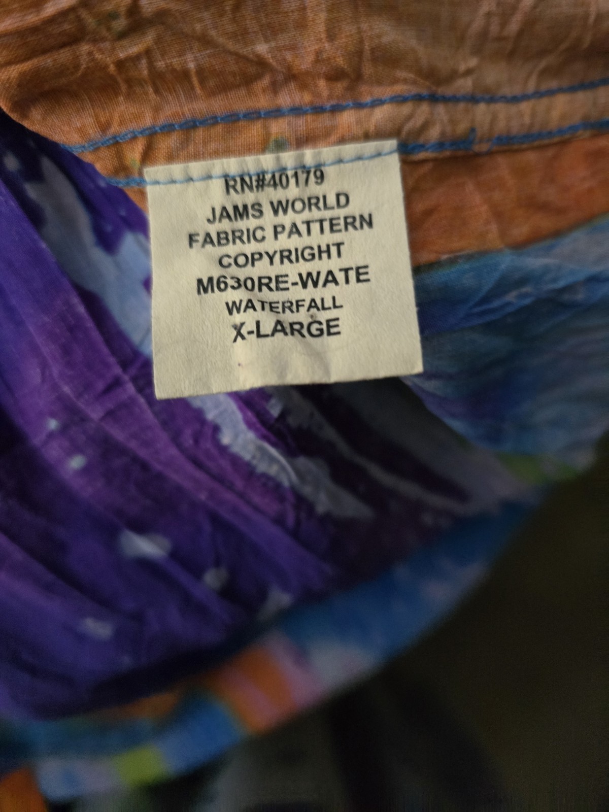 VINTAGE 1980s JAMS WORLD WOMEN&rsquo;S XL SS 100% RAYON SHIRT
